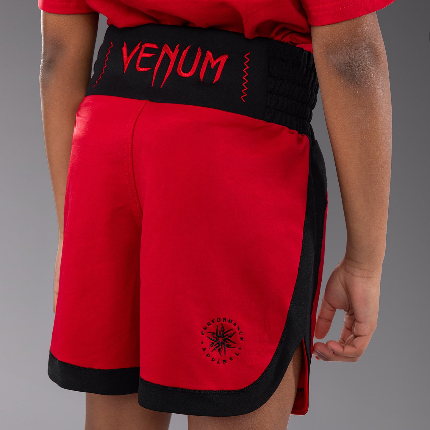 Venum Classic Pantaloncini da boxe per Bambini - Rosso ciliegia