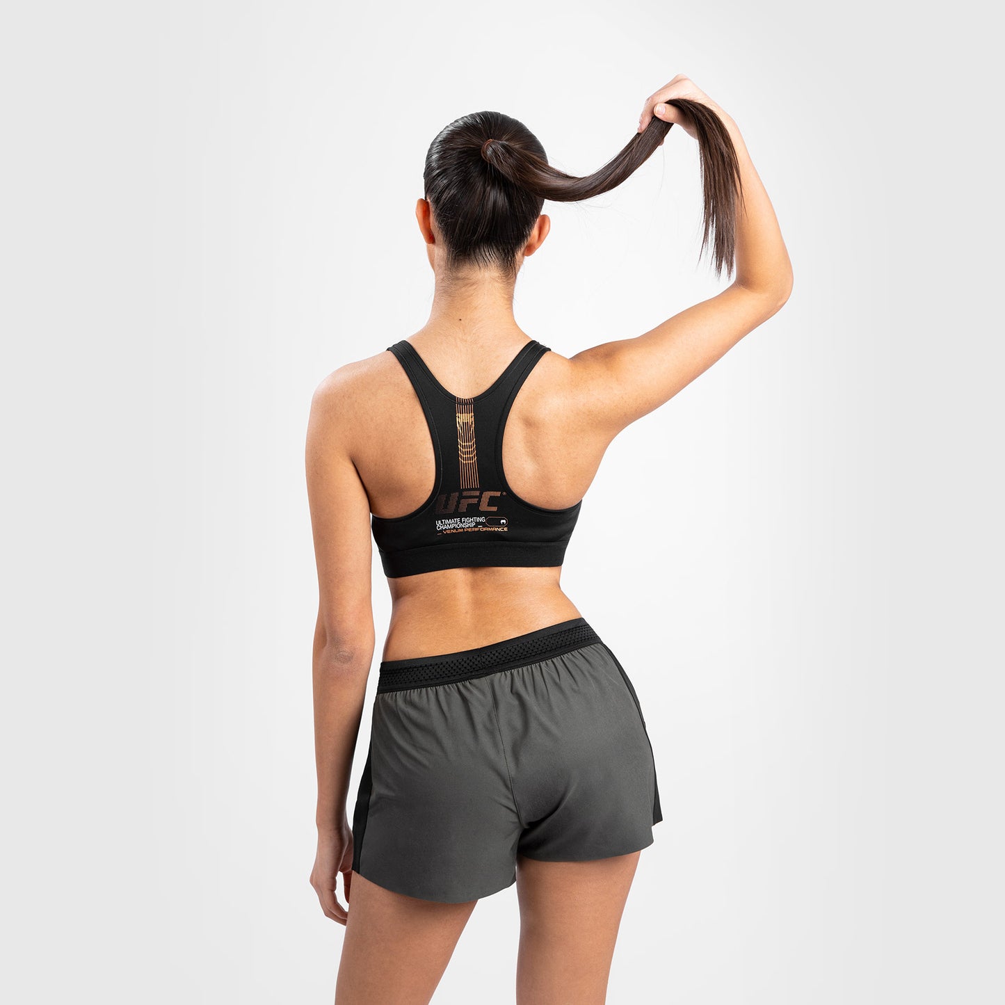 UFC Adrenaline by Venum Fight Week Reggiseno sportivo da Donna - Khaki/Bronzo