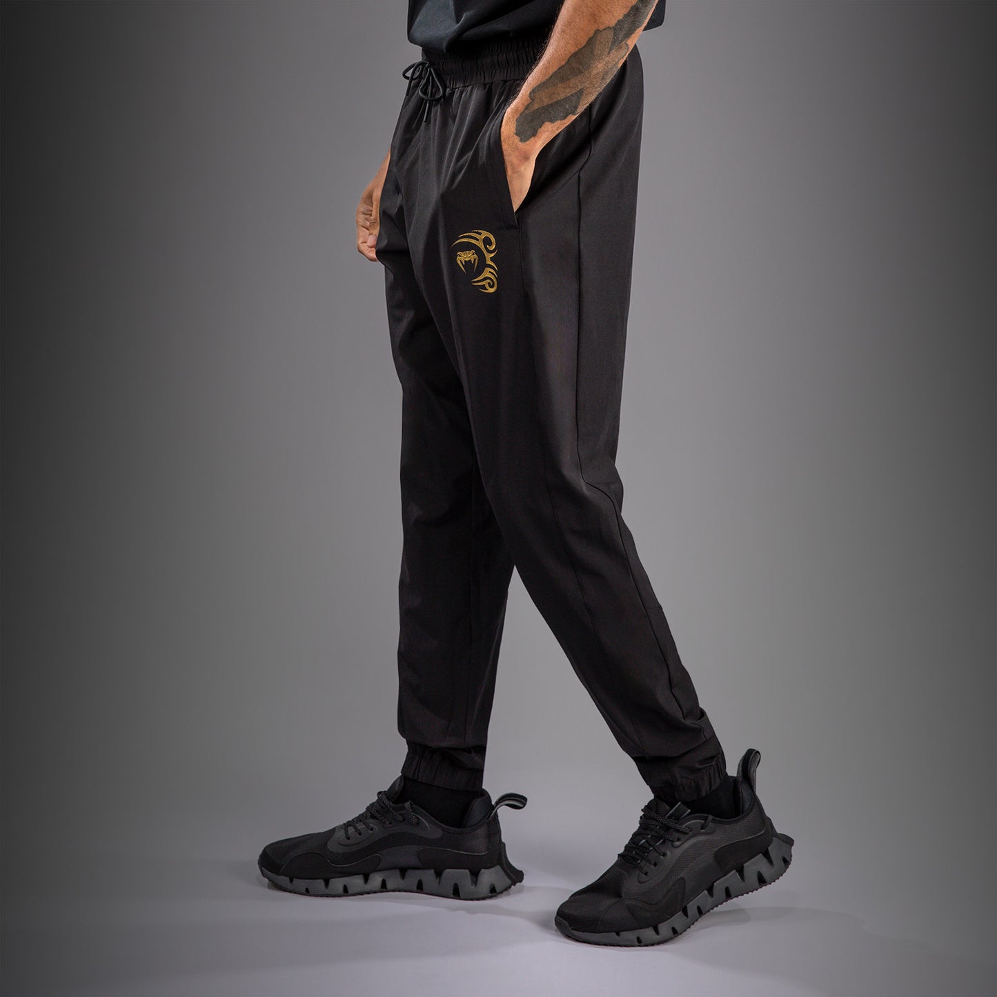 Venum x Mike Tyson Tiger Pantaloni da Jogging - Nero/Oro