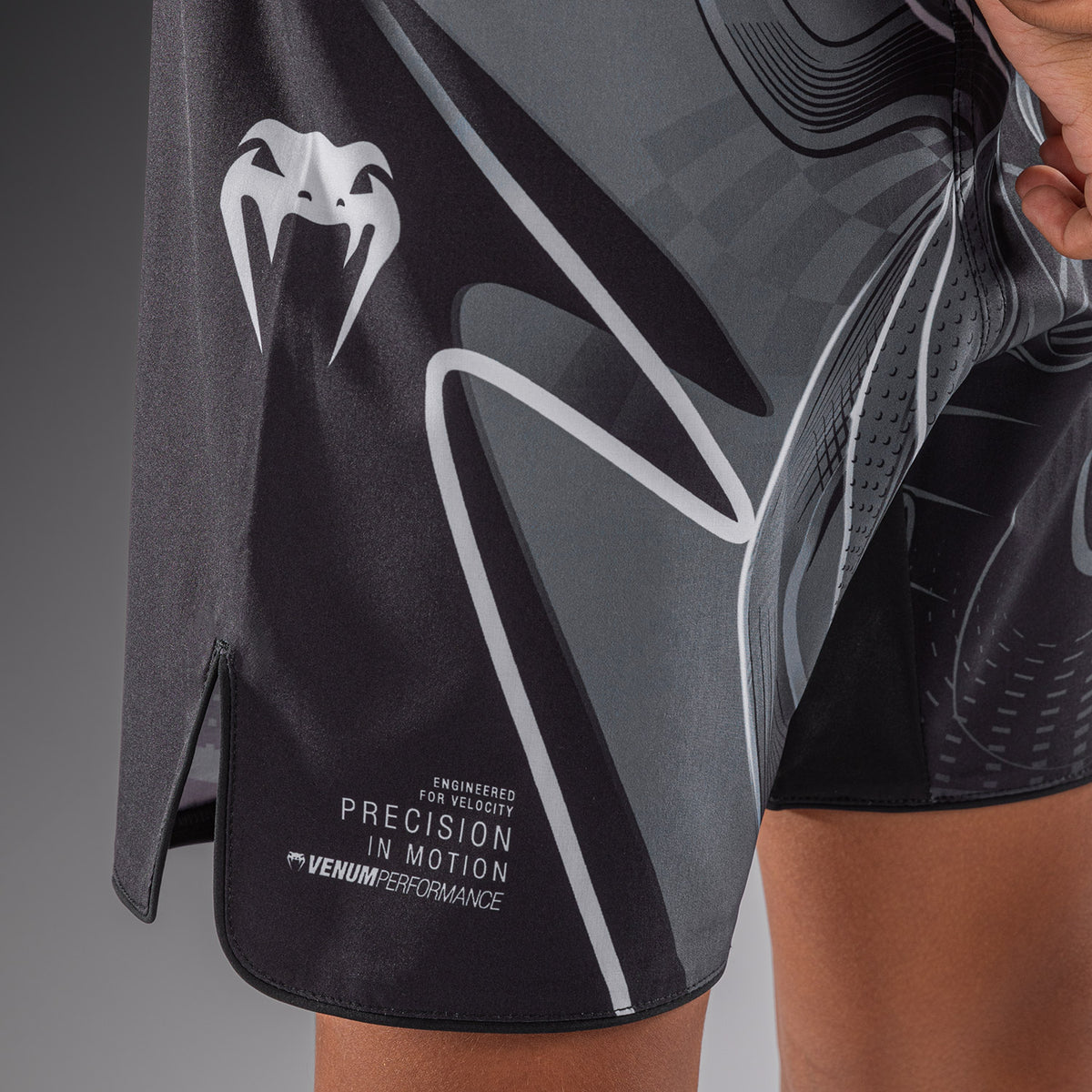 Venum Crimson Viper 2.0 Fightshorts per bambini - Nero/Grigio