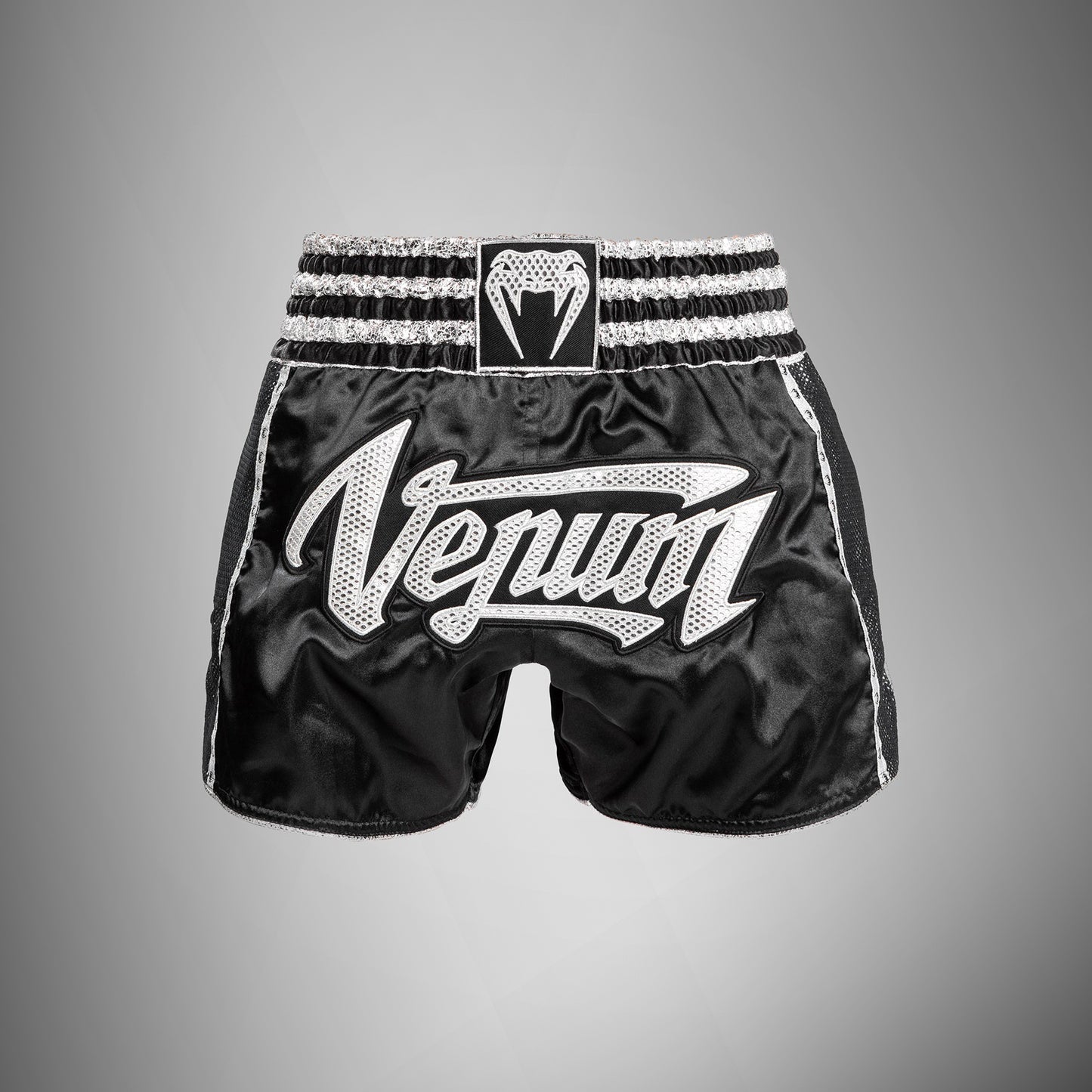 Venum Absolute 2.0 Pantaloncini da Muay Thai - Neri/Argento