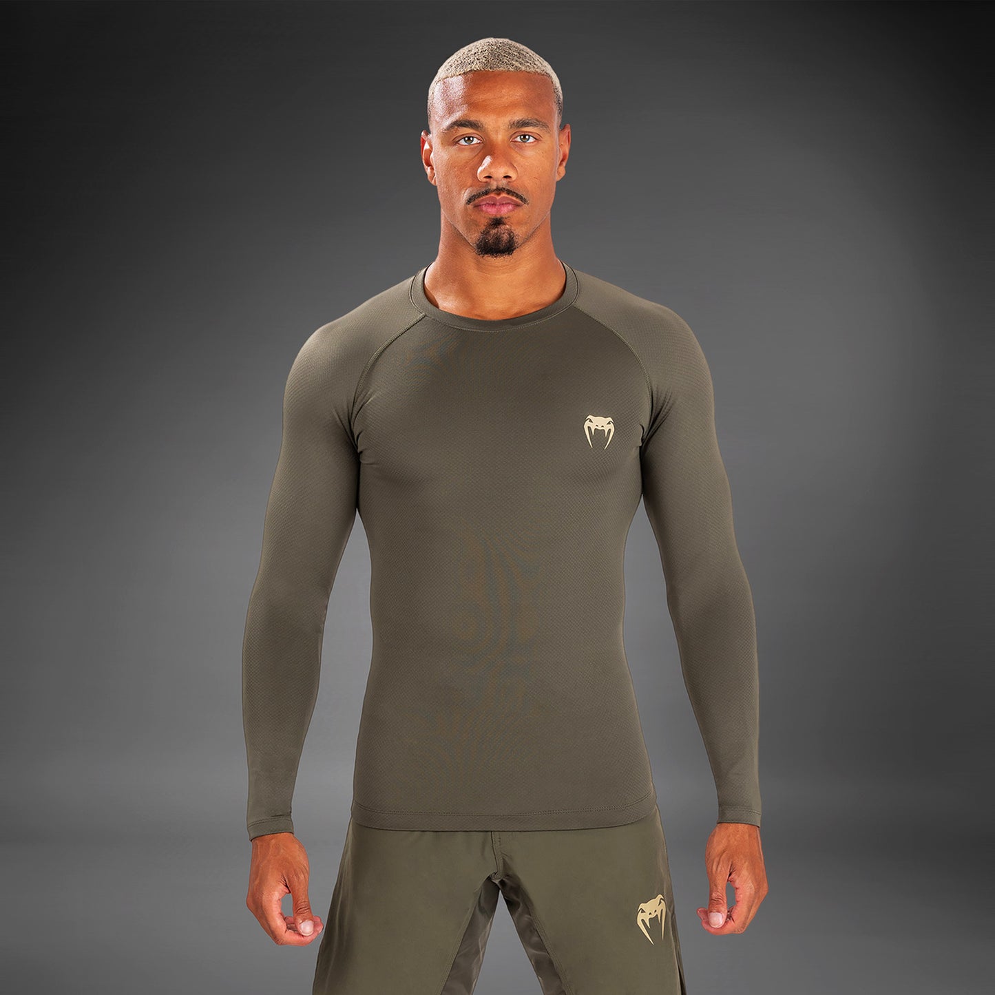 Venum Contender Rashguard a maniche lunghe - Cachi