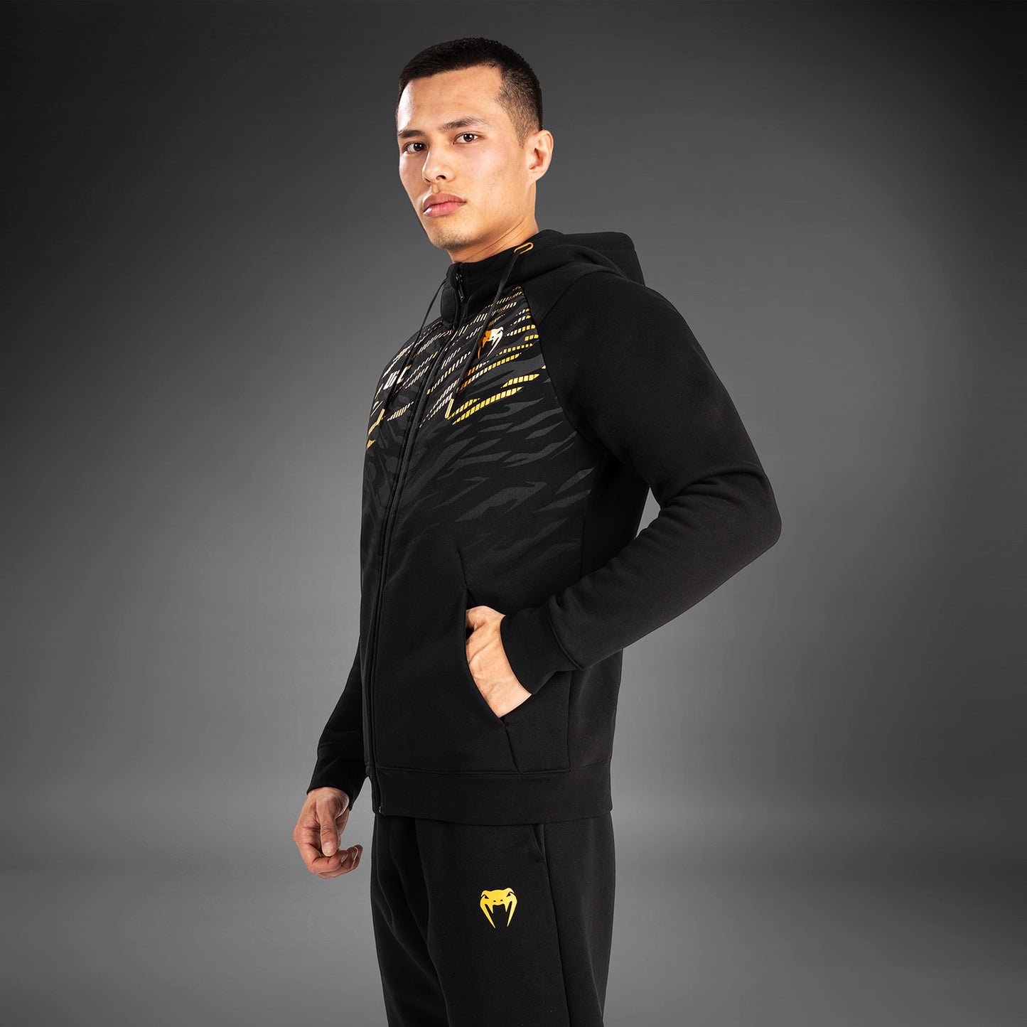 UFC Fusion by Venum Replica Felpa con Zip per Uomo - Champion