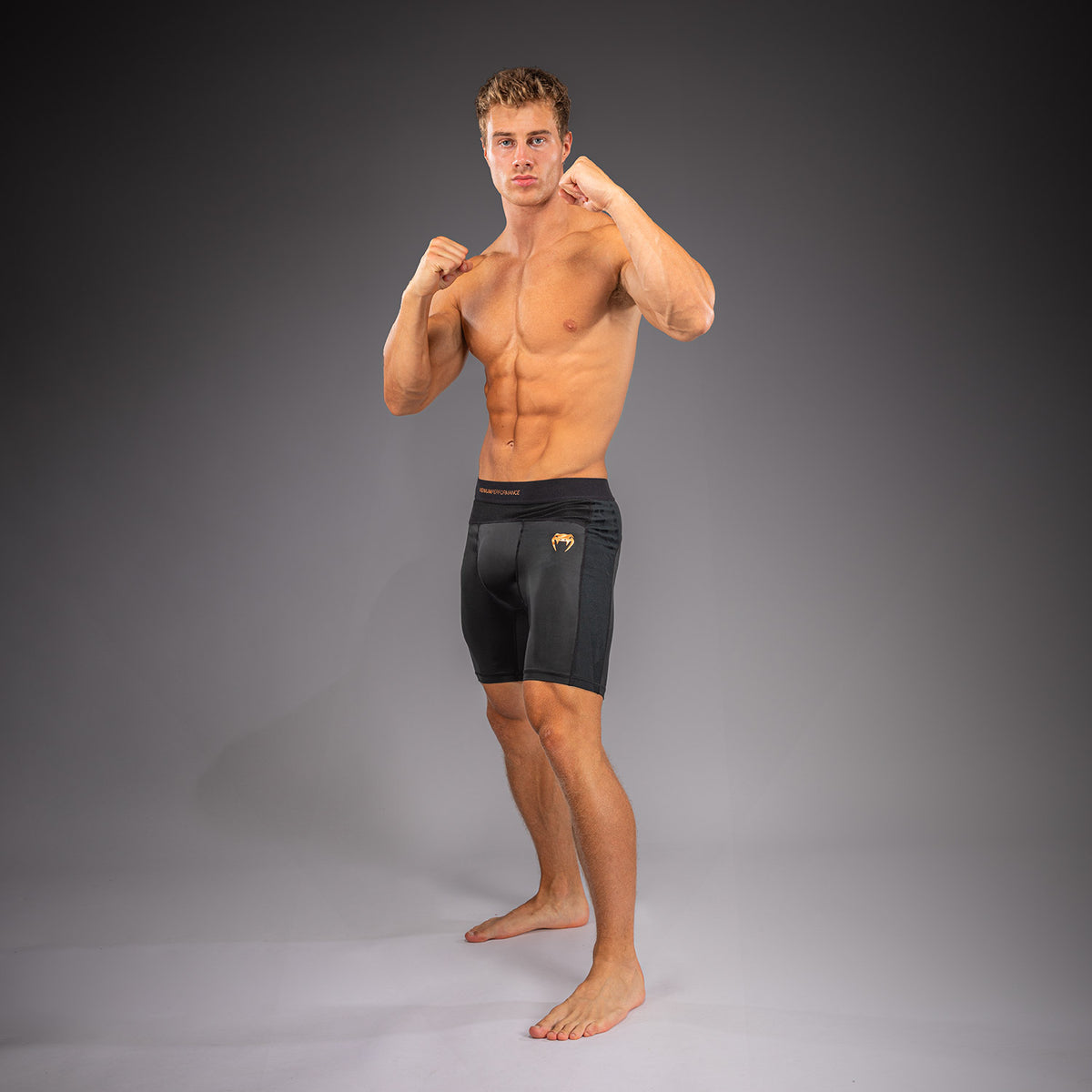 Venum G-Fit Revolution Shorts Vale Tudo - Nero/Rame