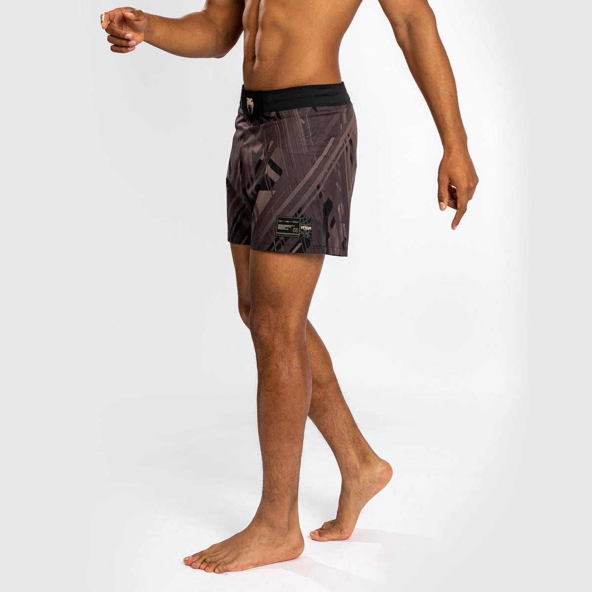 Venum Tecmo 2.0 Pantaloncini da combattimento - Nero/Marrone