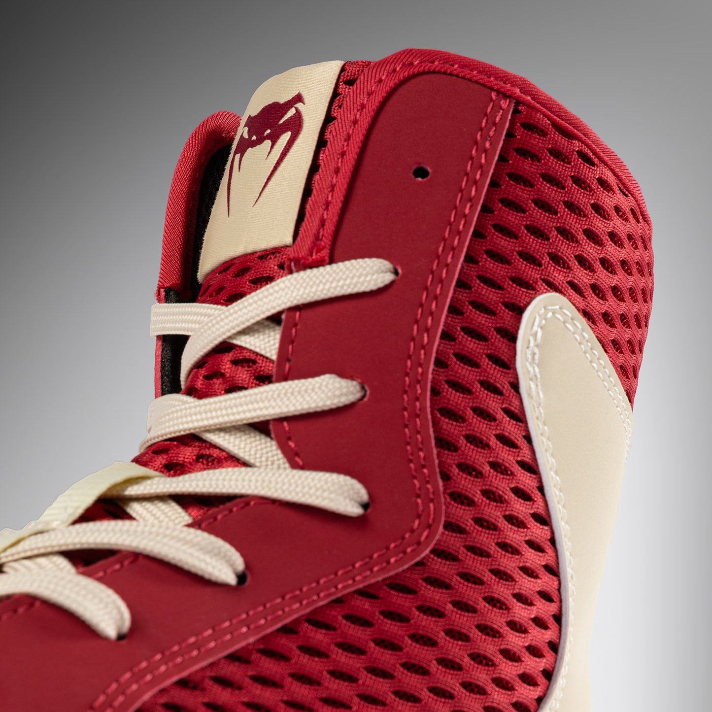 Venum Contender Scarpe da Boxe - Rosso Rubino/Avorio