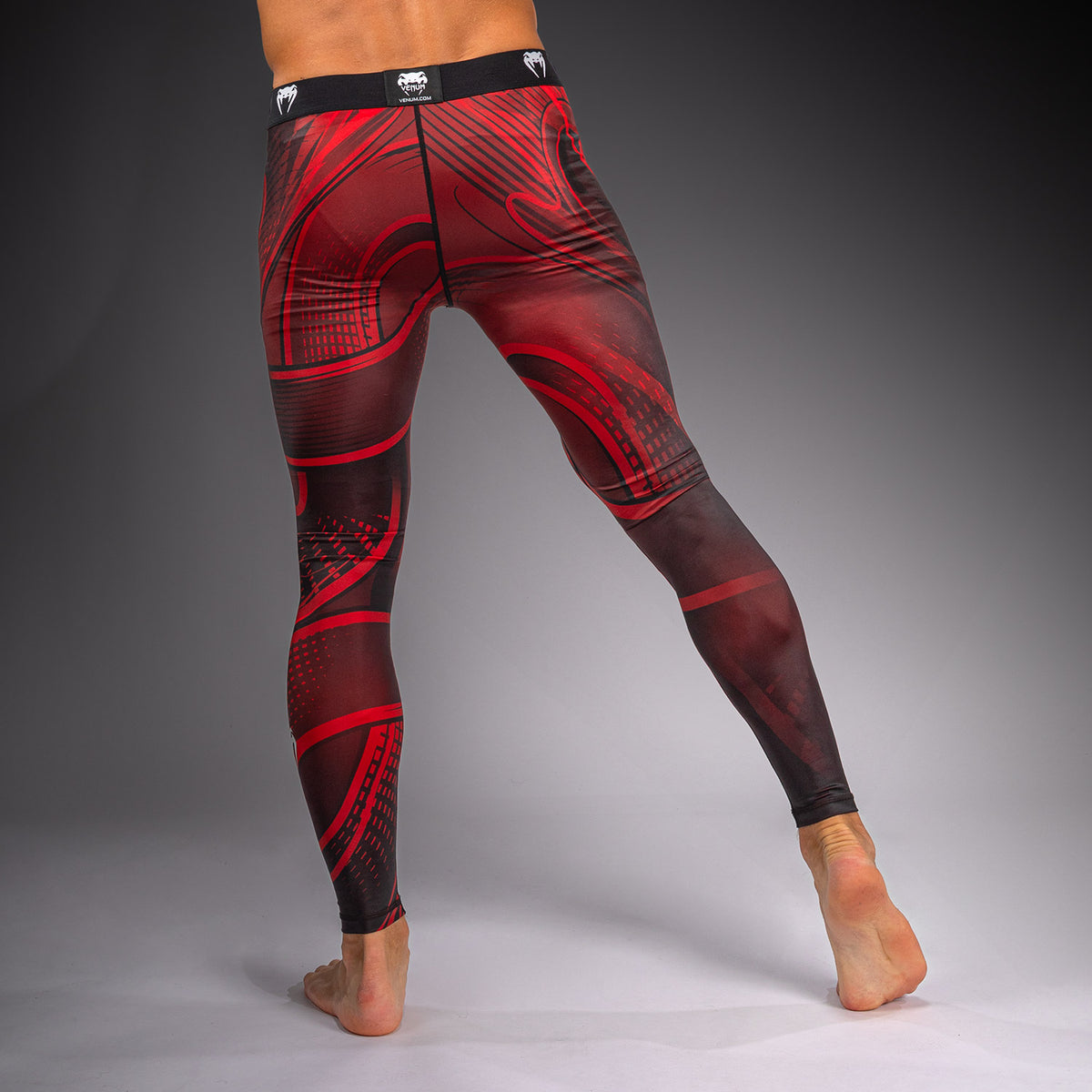 Venum Crimson Viper 2.0 Leggings a compressione - Nero/Rosso