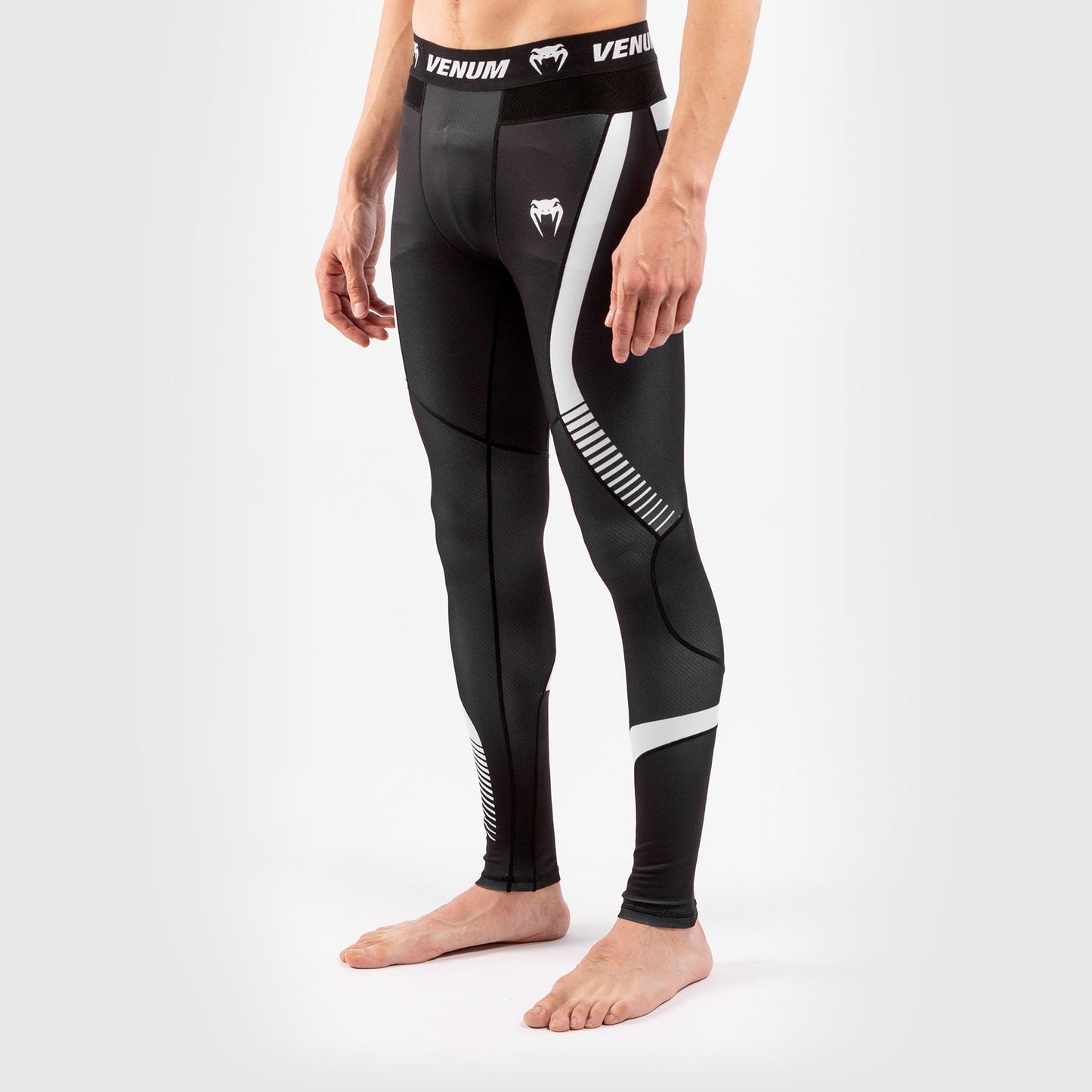 Pantaloni a compressione Venum No Gi 3.0 - Nero/Bianco