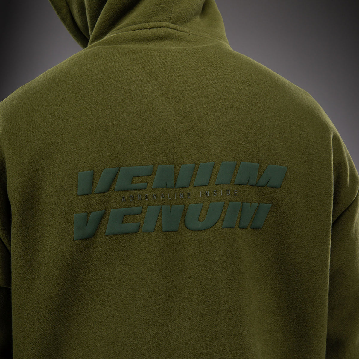 Venum Divide Winter Felpa con Cappuccio - Kaki