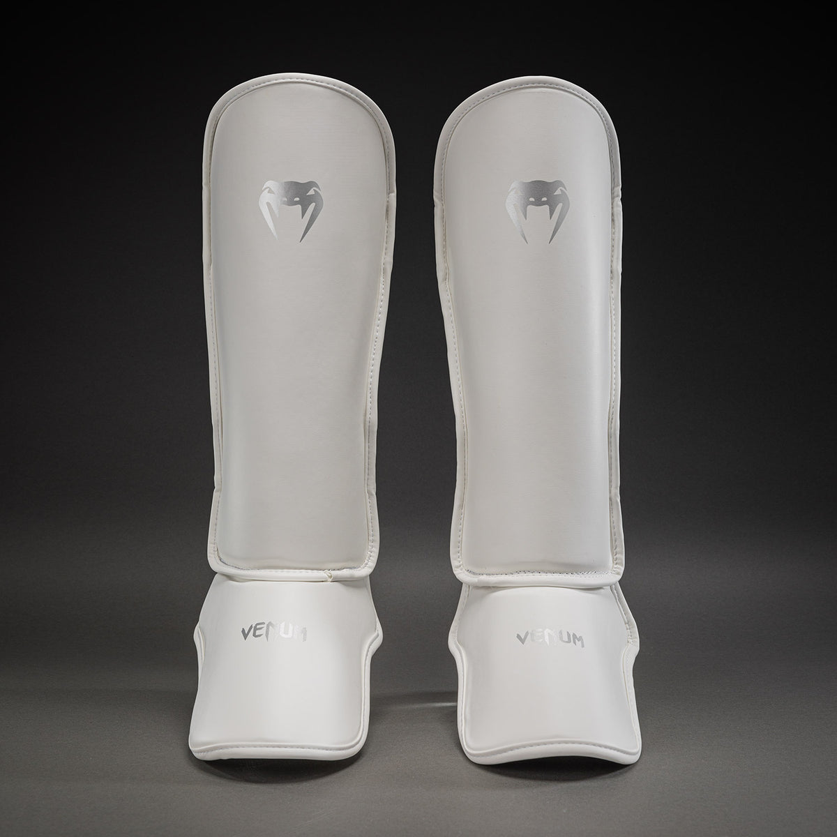 Venum Contender 1.5 Paratibie - Bianco/Argento