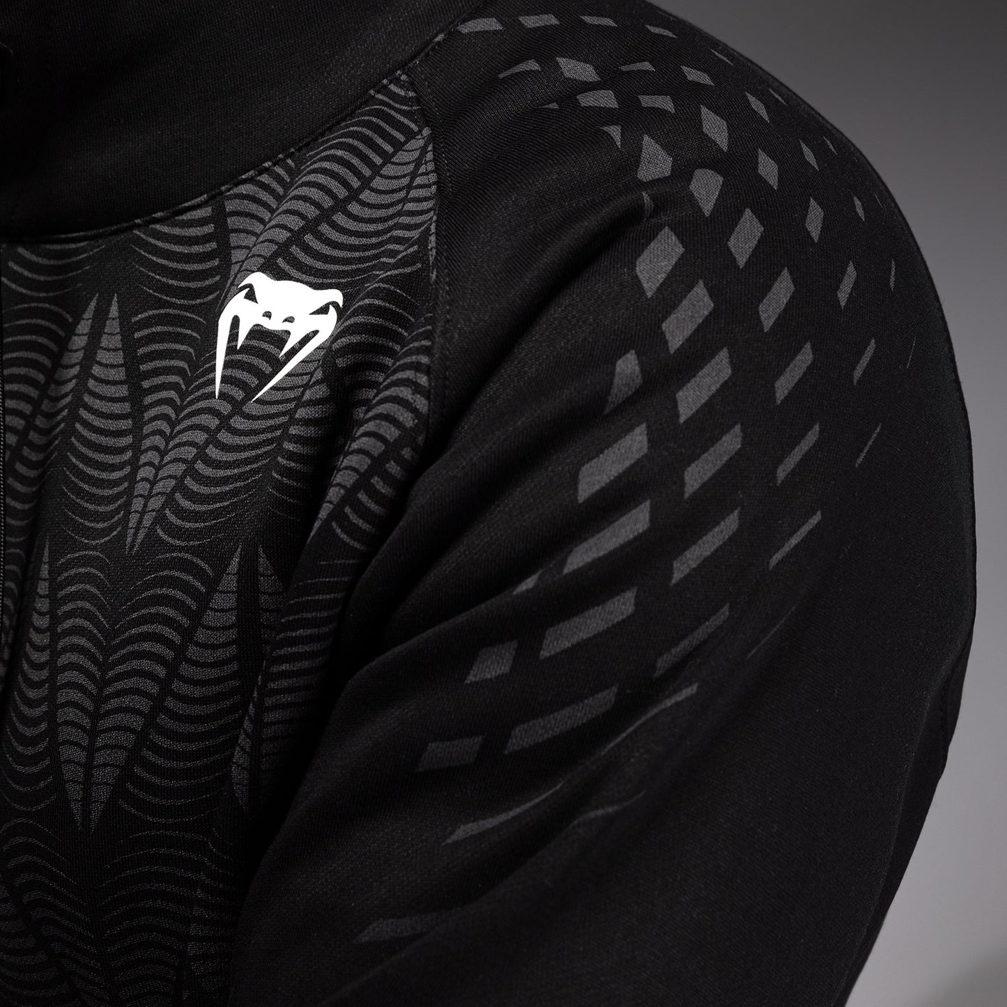 UFC Zenith by Venum Replica Felpa con zip Uomo - Nero