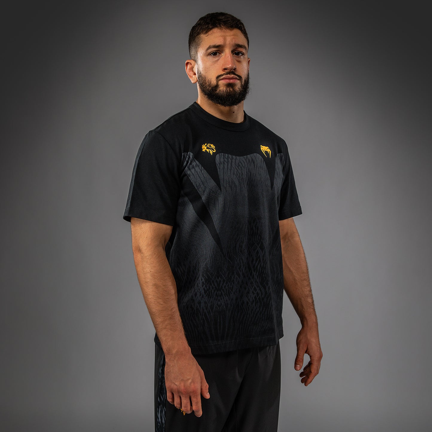 Venum x Chimaev T-shirt - Nero/Grigio