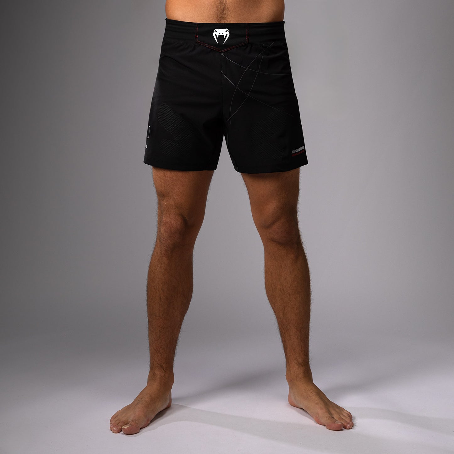 Venum Tactical XT Pantaloncini da combattimento - Nero/Rosso fuoco