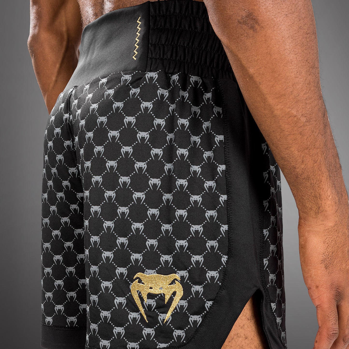 Pantaloncini da boxe Monogram Venum - neri