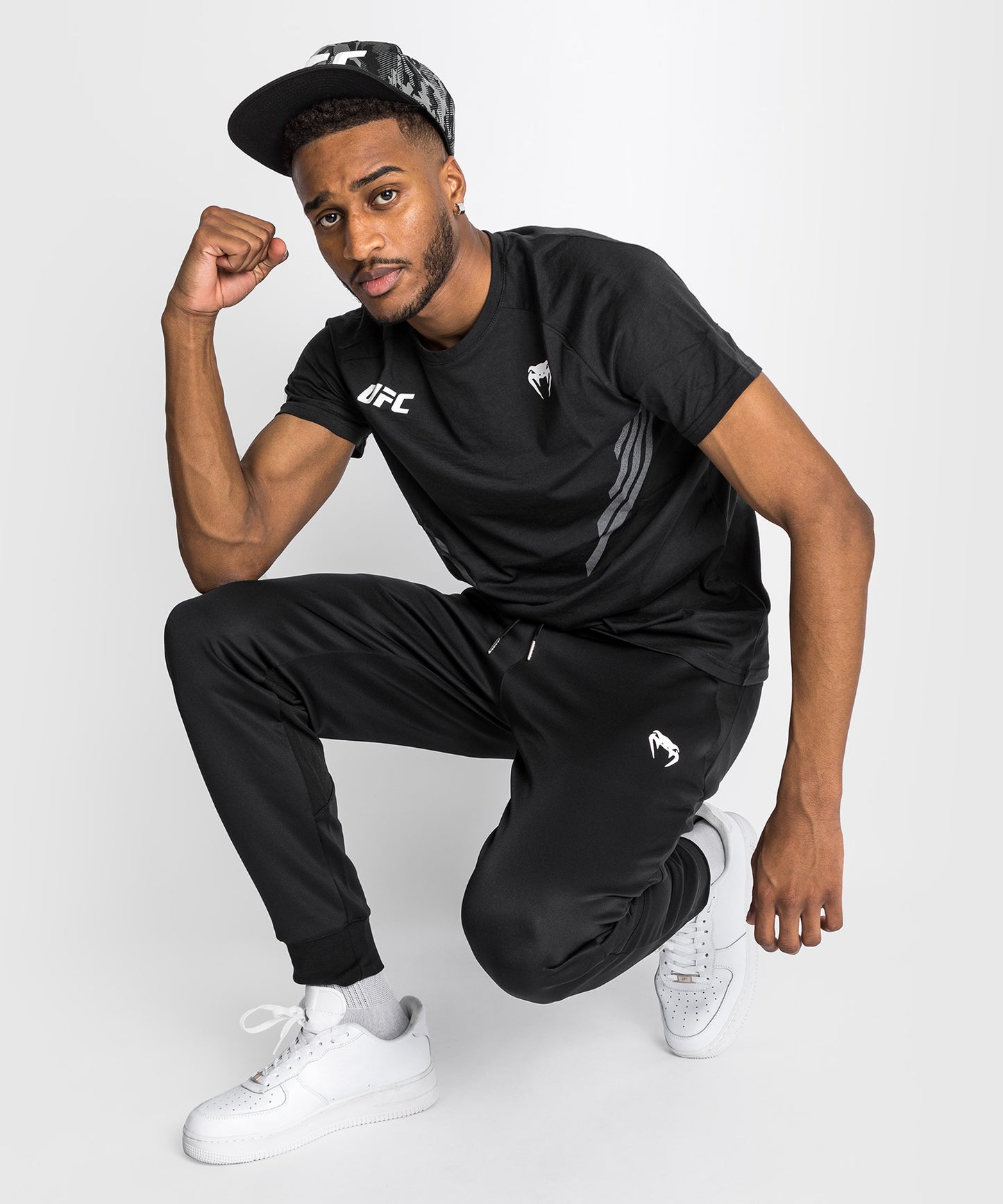 Pantaloni da Jogging Uomo UFC Venum Pro Line - Nero
