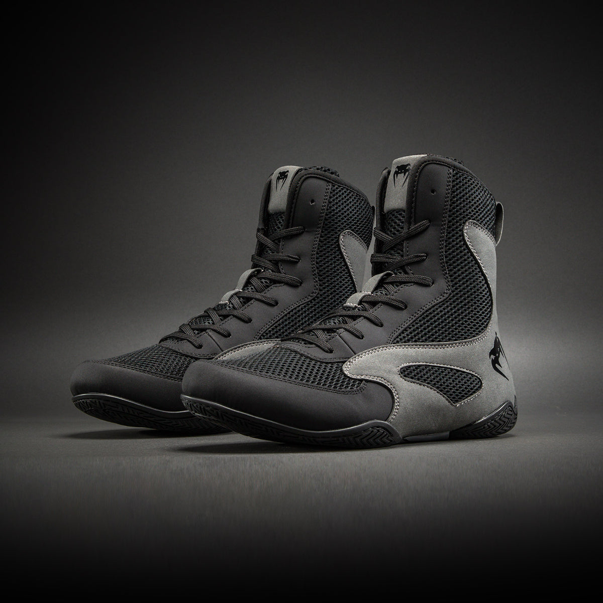 Venum Contender Scarpe da boxe - Nero/Grigio