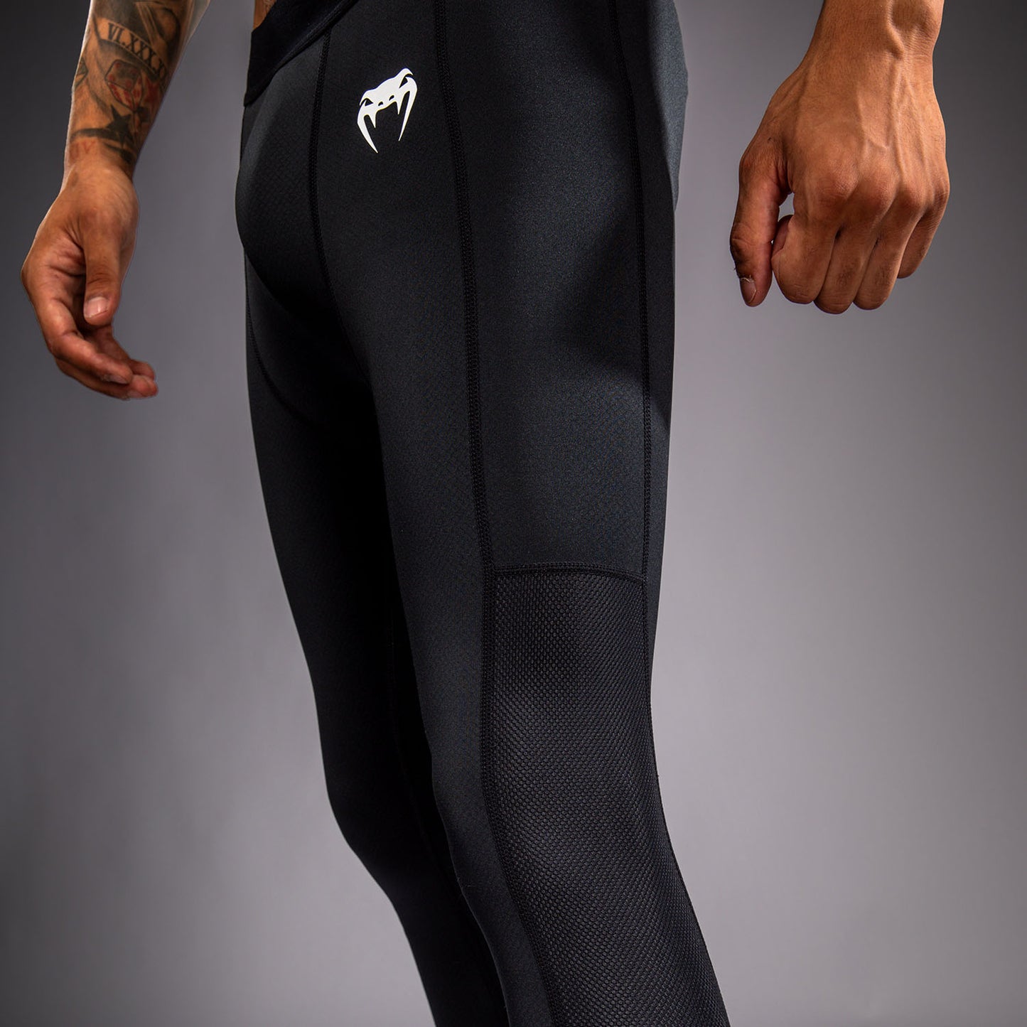 Venum MX Basics Pantaloni a compressione - Nero/Bianco