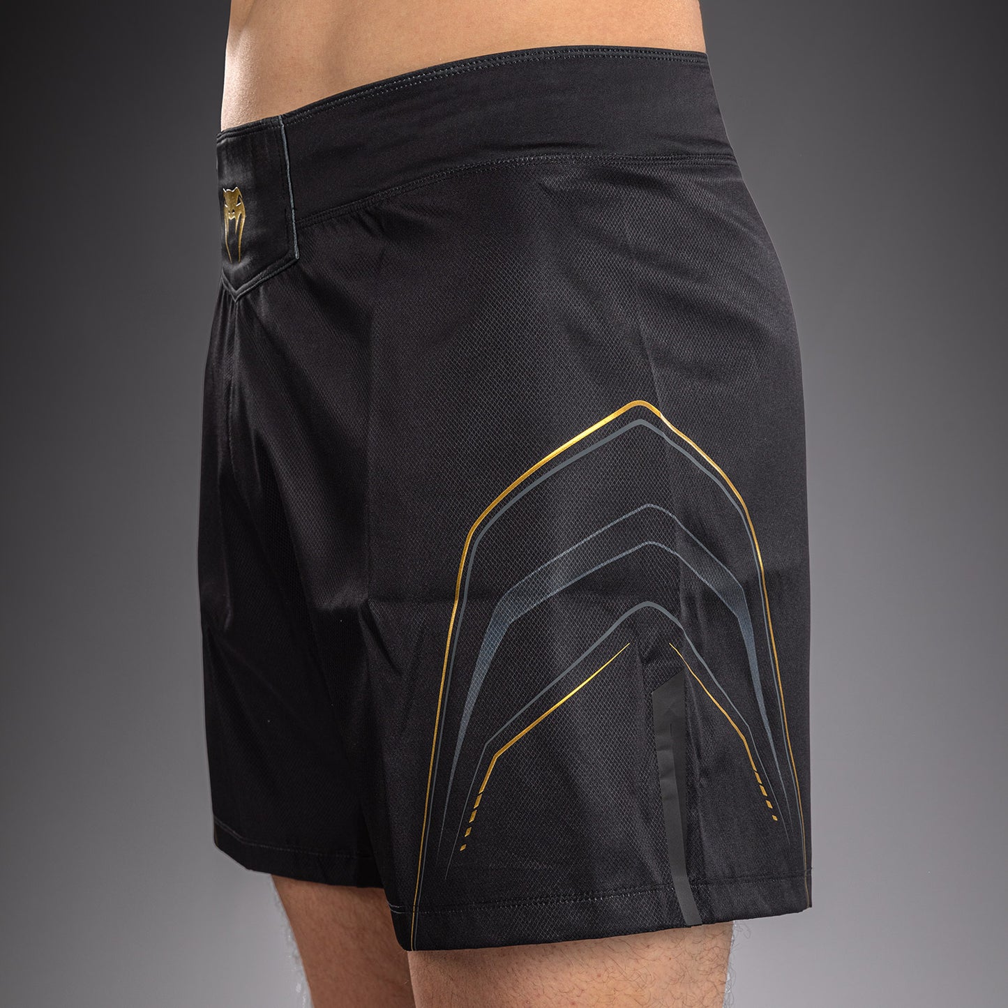 Venum Streamline Pantaloncini da Combattimento – Nero/Oro