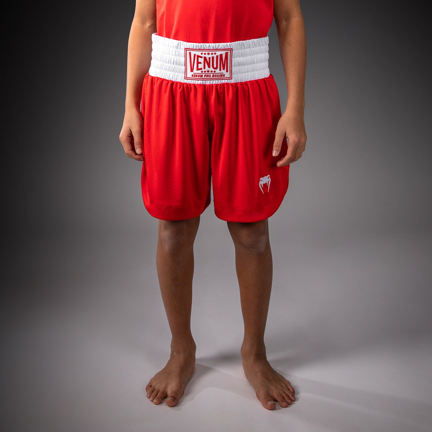 Venum Classic Pantaloncini da Boxe Per Bambini – Rosso Fuoco