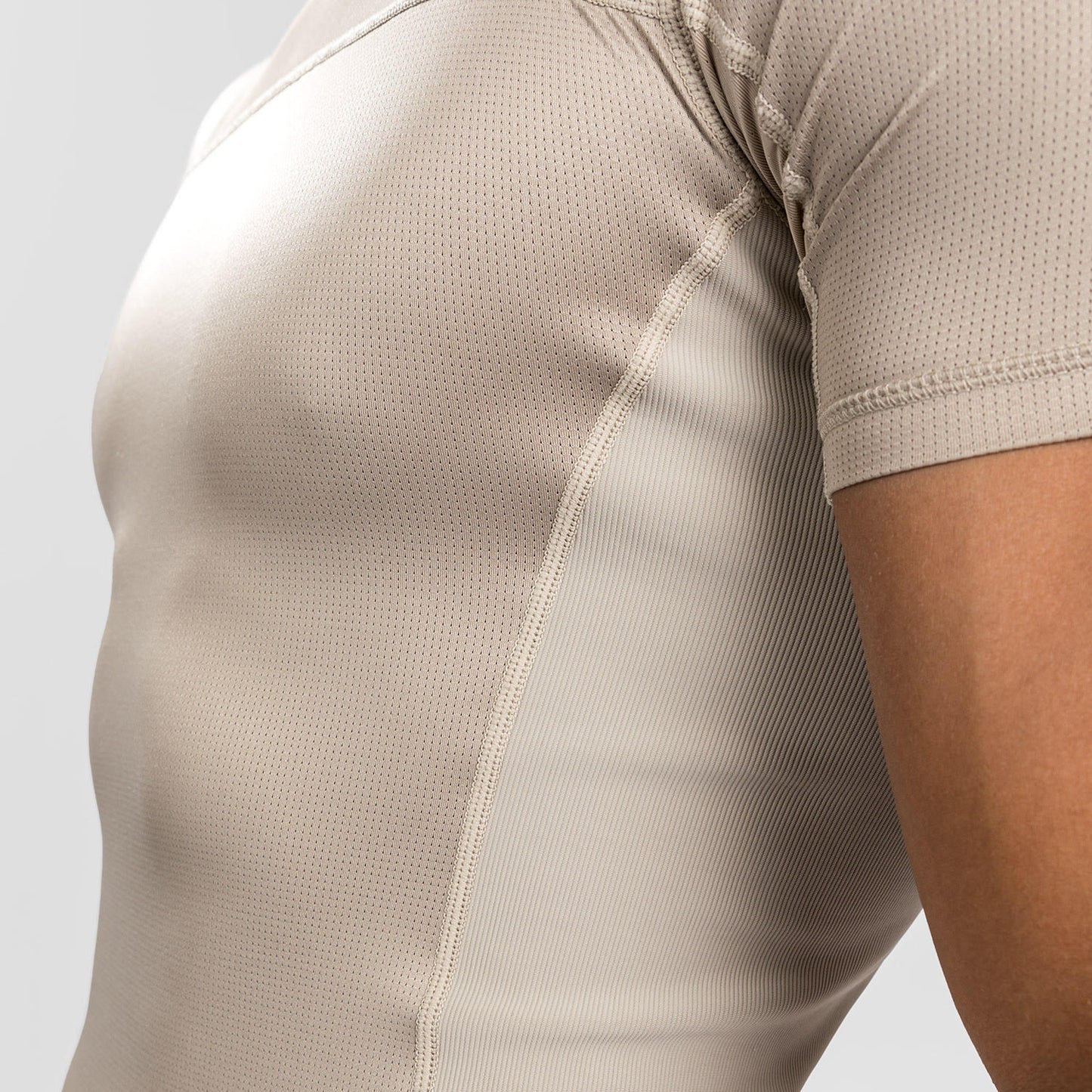 Venum G-Fit Air Rashguard a maniche corte - Sabbia