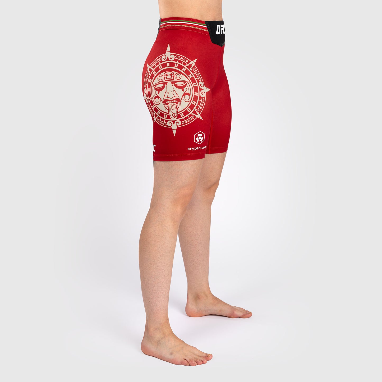 Noche UFC by Venum Authentic Fight Night Pantaloncini Vale Tudo da donna - Taglio lungo - Rosso