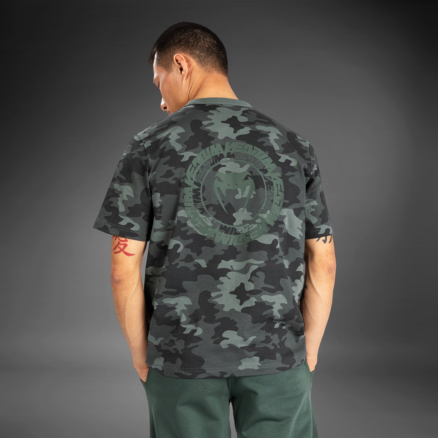 Venum Vortex XL Maglietta da Uomo - Camo Kaki