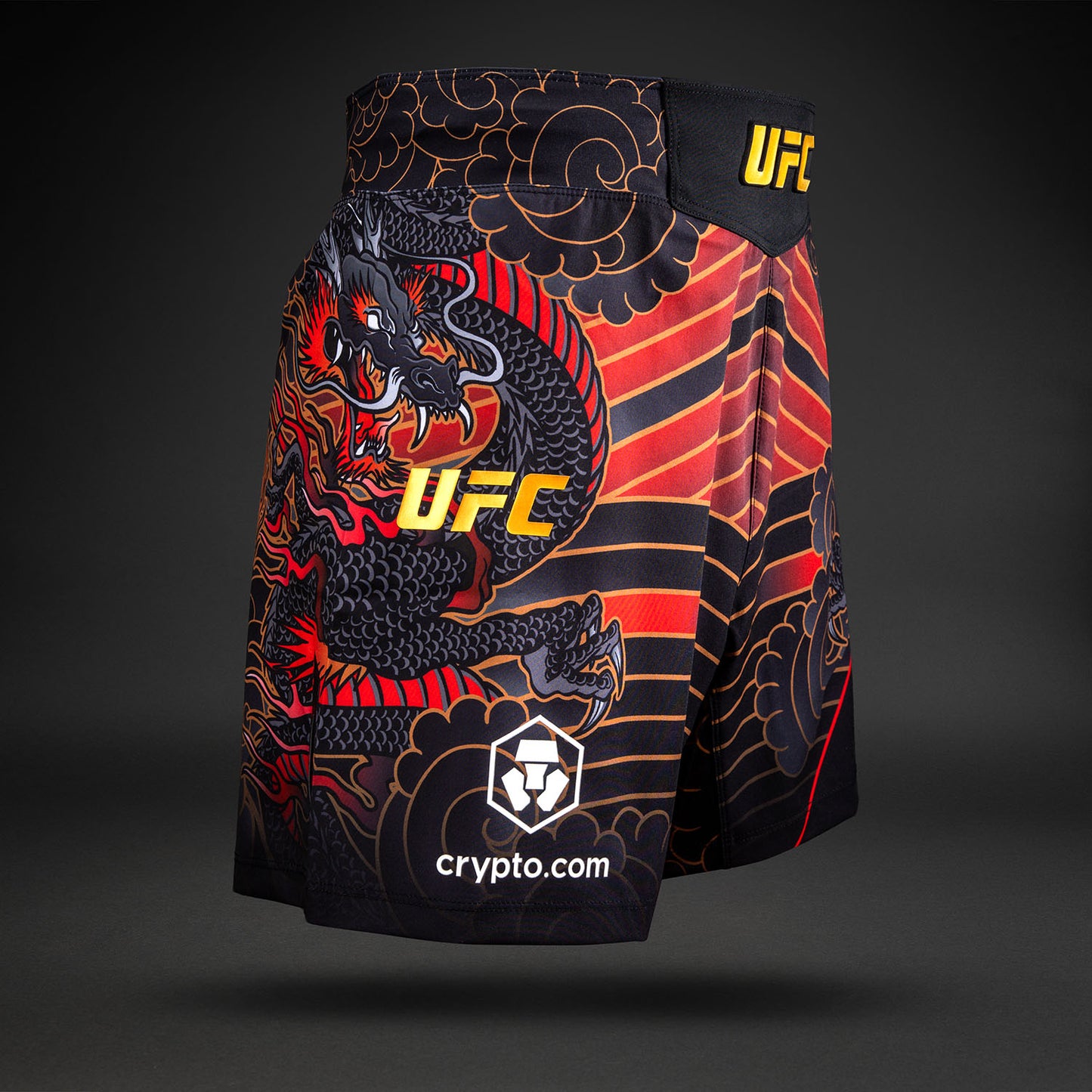 UFC Unrivaled by Venum Uomo Alexandre Pantoja Short Fit Fight Short - Rosso