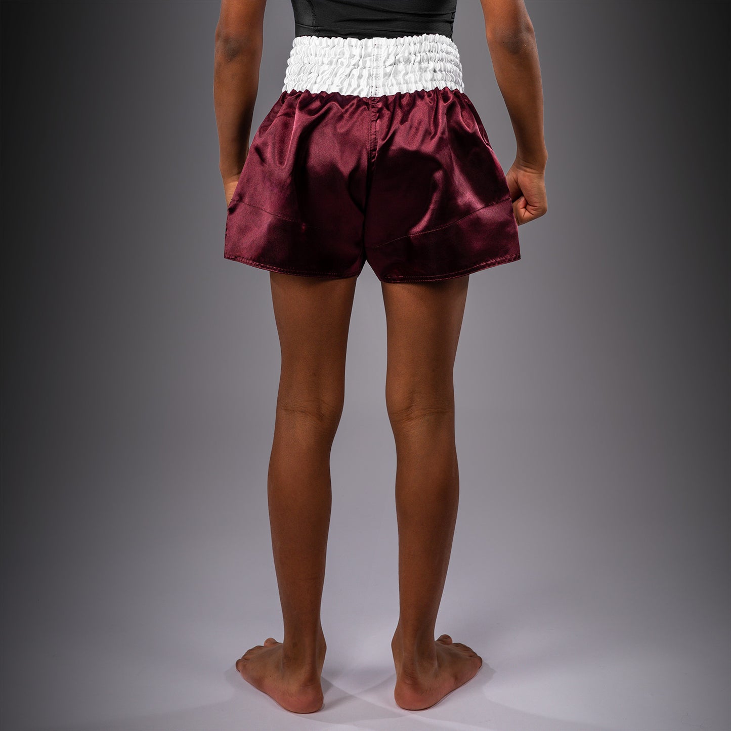 Venum Classic Pantaloncini Muay Thaï per bambini – Borgogna