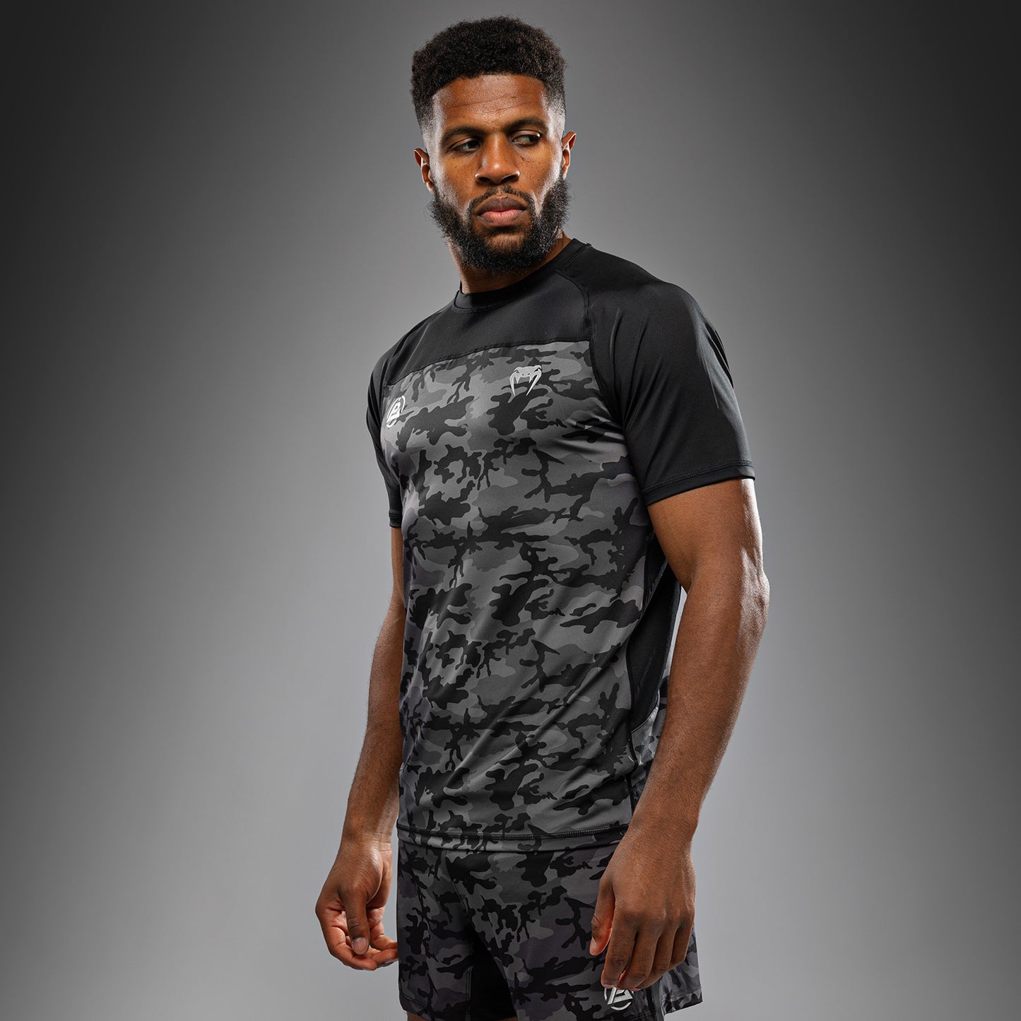 Venum x Polaris Maglietta Dry-Tech - Nero/Grigio Tempesta