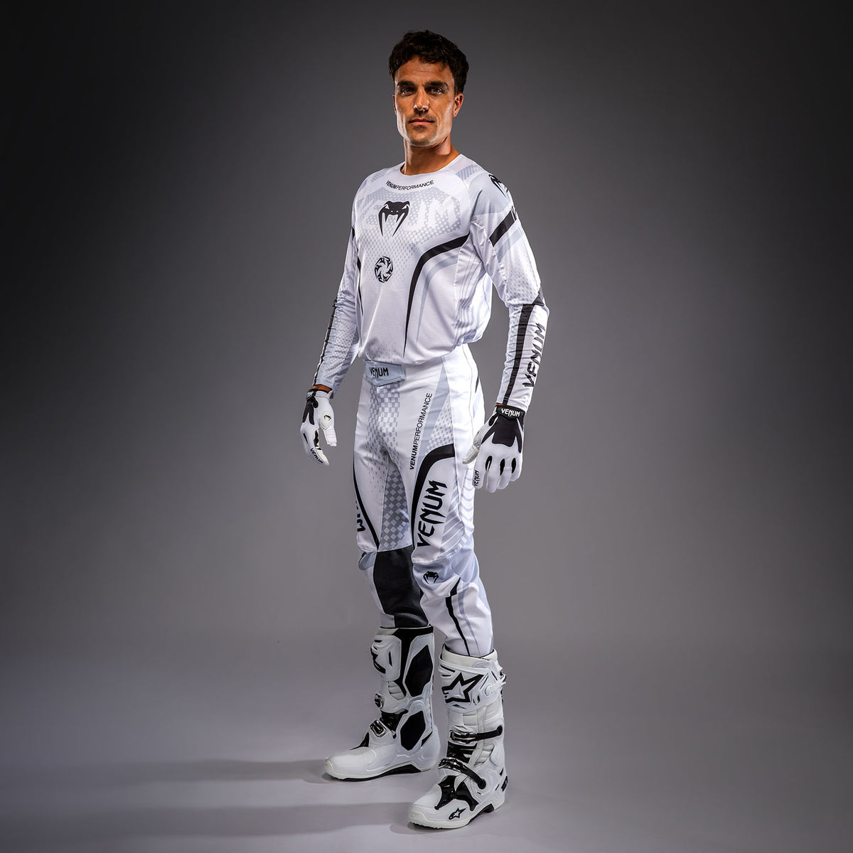 Venum MX Challenger Pantaloni da Motorsports - Bianco