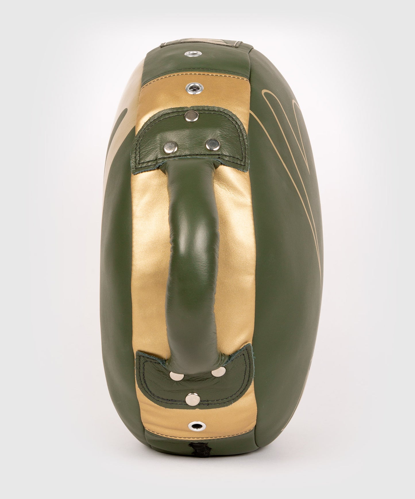 PRO BOXING GEAR PAD ROTONDO IN MICROFIBRA DI QUALITÀ - Khaki/Oro