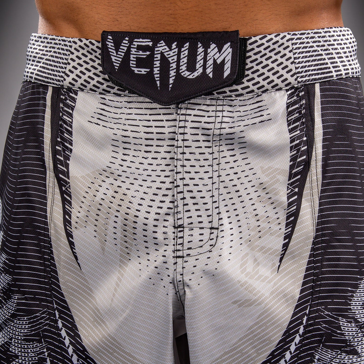 Venum Galactic 3.0 Pantaloncini da Combattimento - Bianco Sporco/Nero