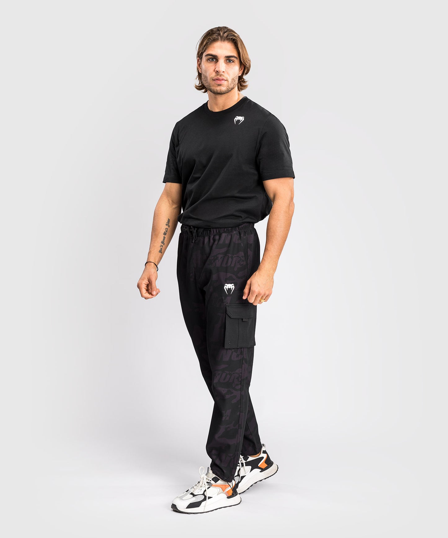Venum Trooper Pantaloni da Jogging da Uomo - Nero/Porpora