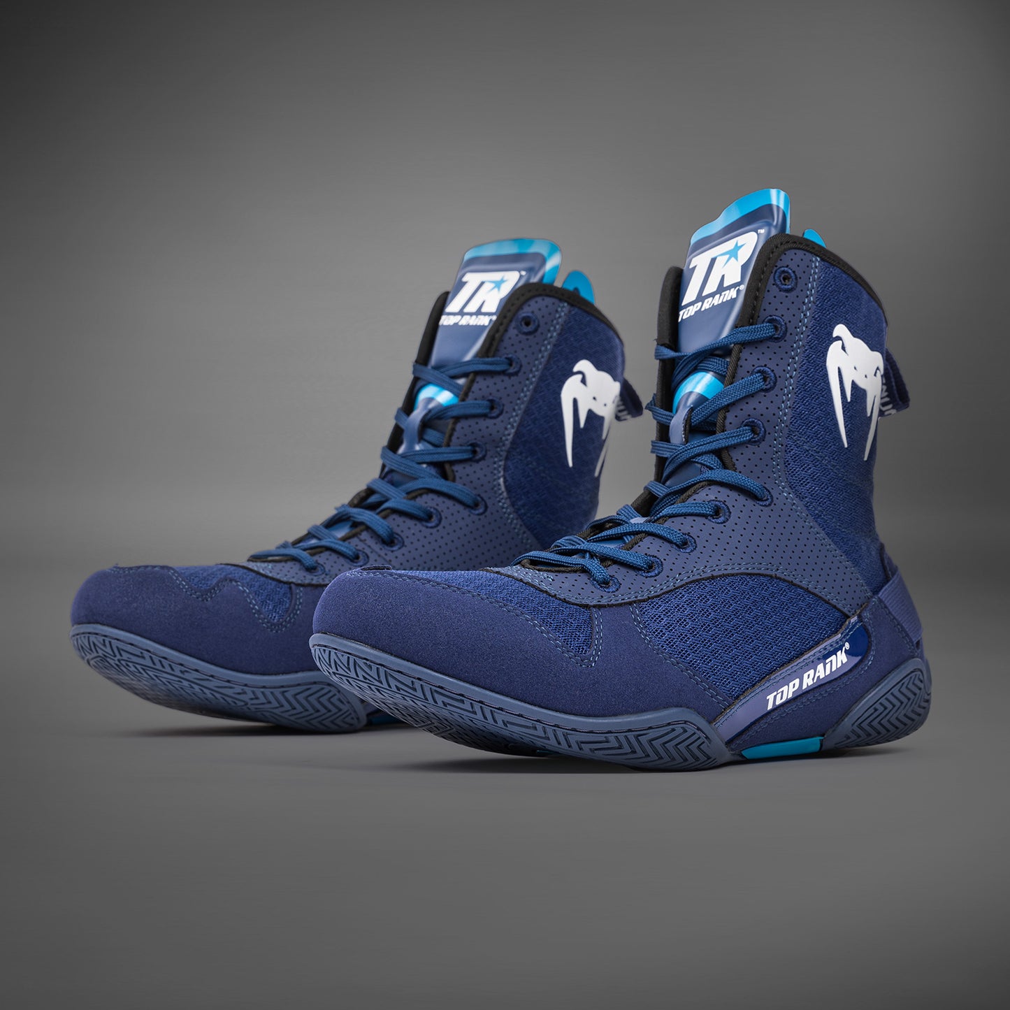 Venum x Top Rank Original Scarpe da Boxe - Blu Navy