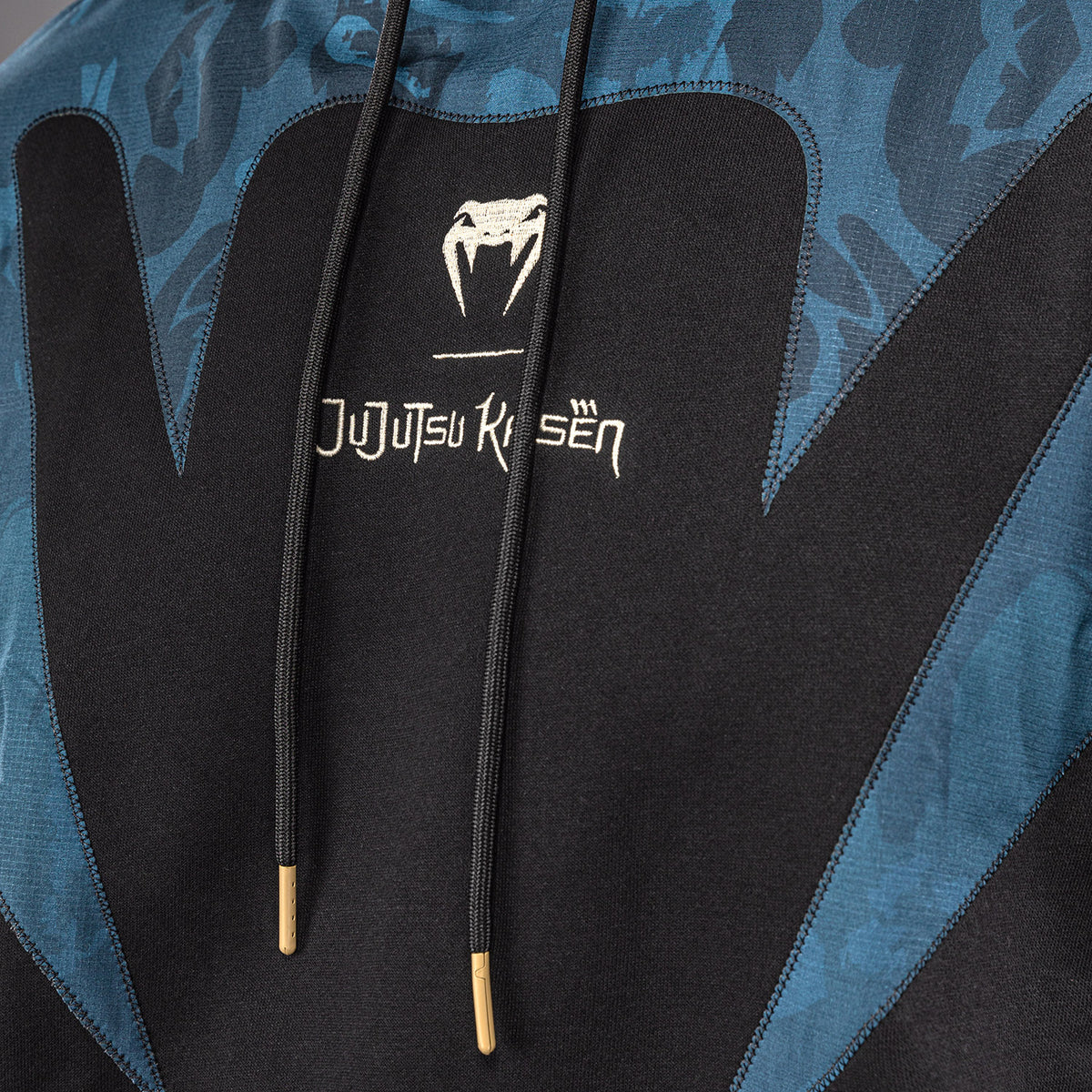 Jujutsu Kaisen x Venum Fushiguro Felpa con Cappuccio – Verde Oceano
