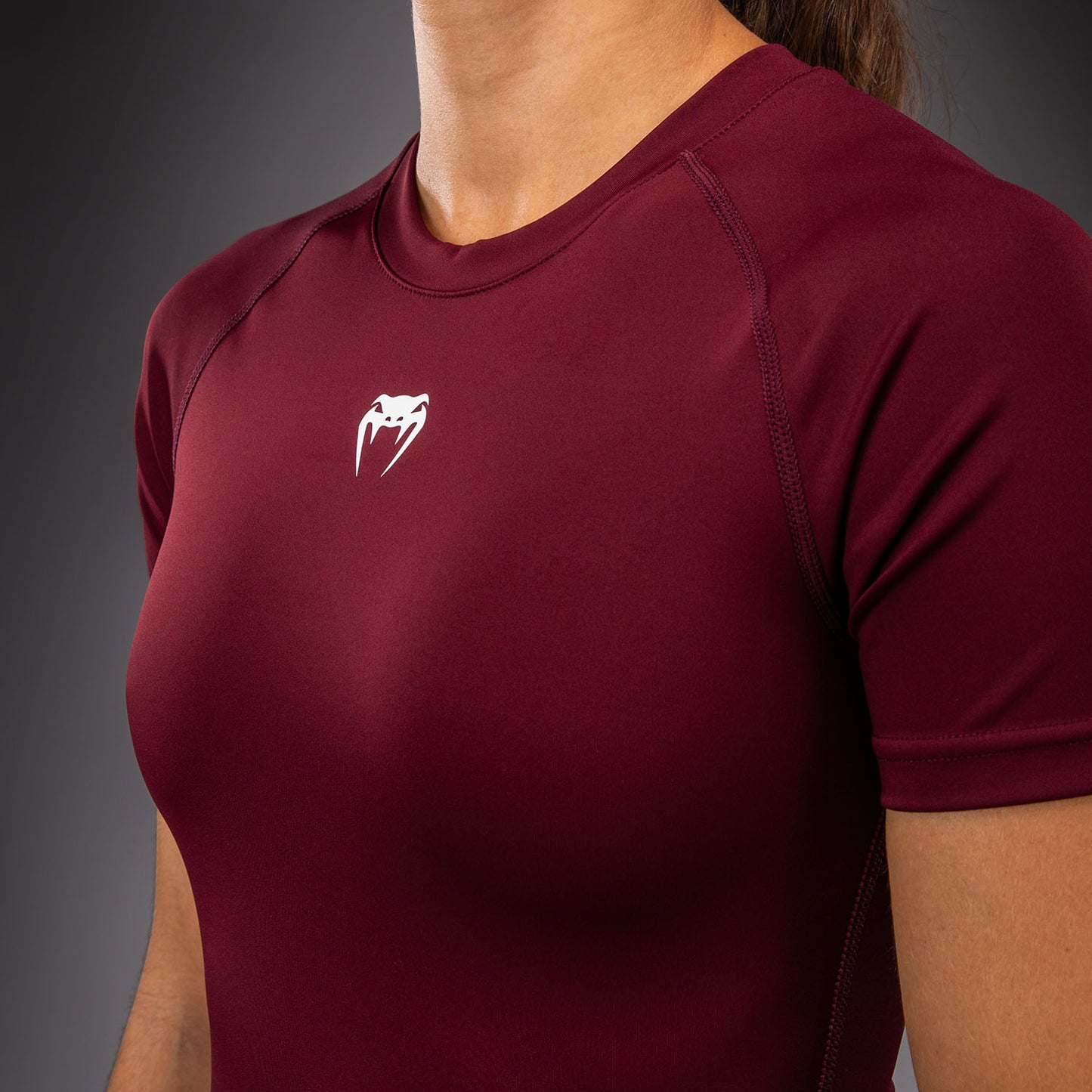Venum Aero XT Rashguard a Maniche Corte - Prugna