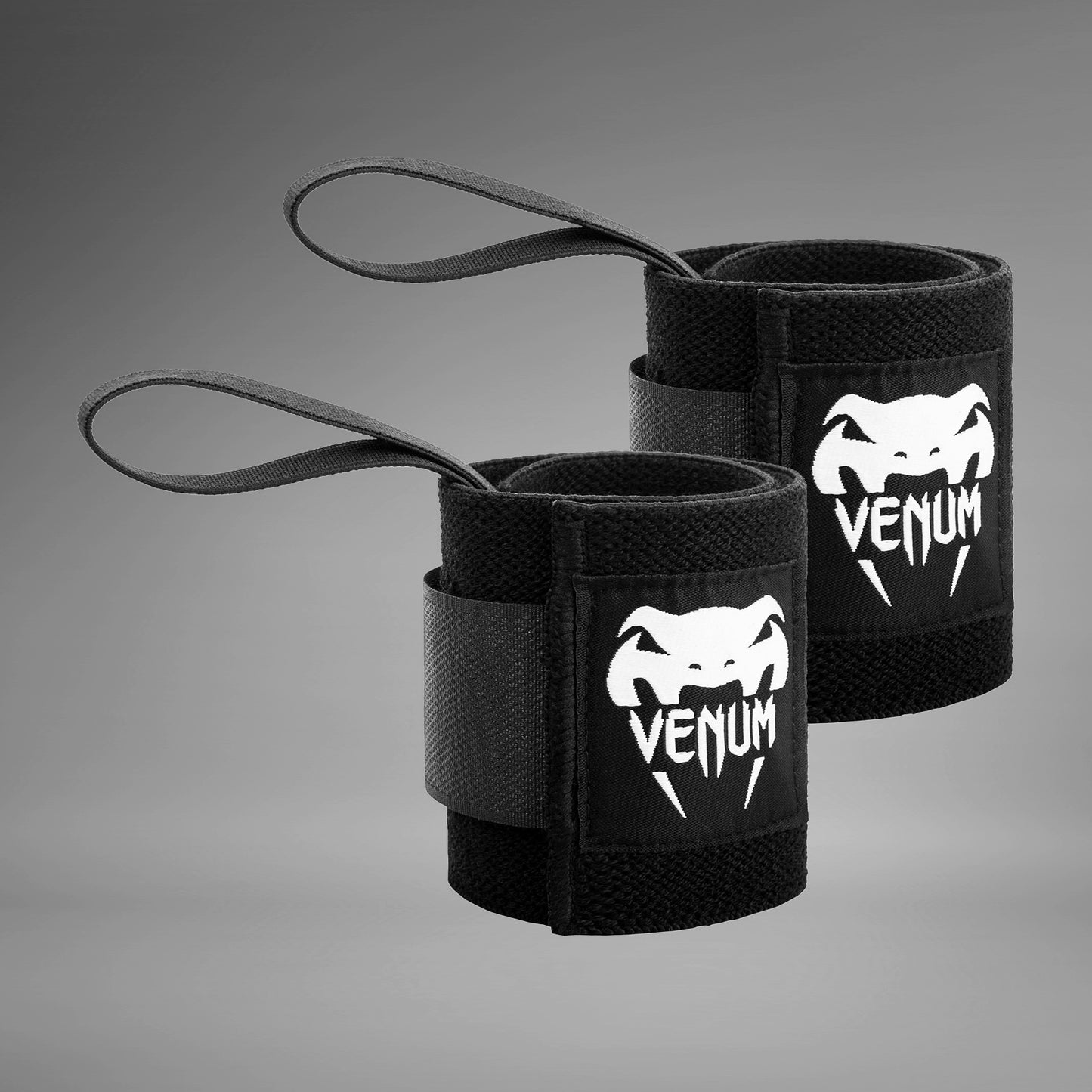 Cinghie da Polso di Sollevamento Hyperlift Venum (Coppia) - Nero