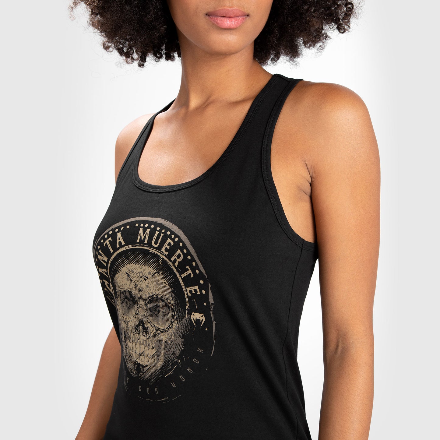 Venum Donna Santa Muerte Dark Side - Canotta - Nera/Marrone