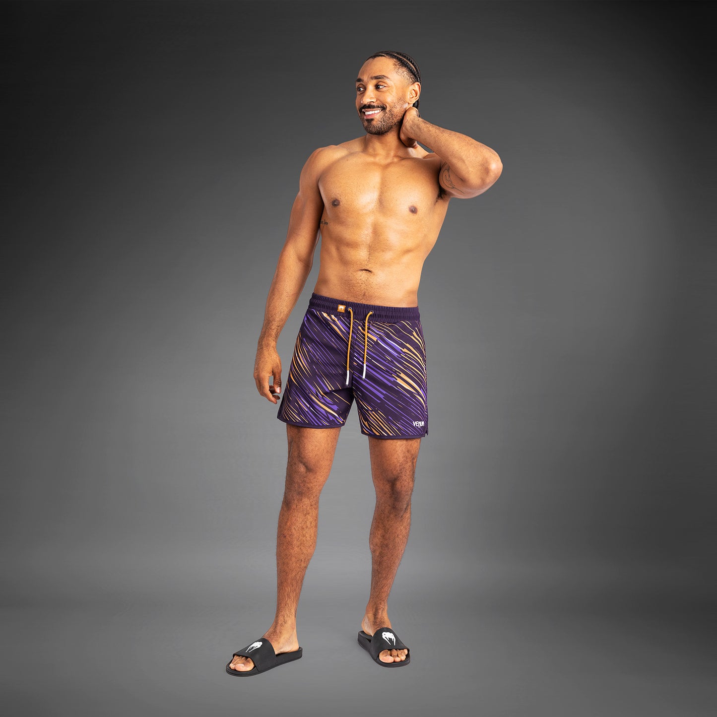 Venum Rapid Pantaloncini da bagno per uomo - Viola scuro
