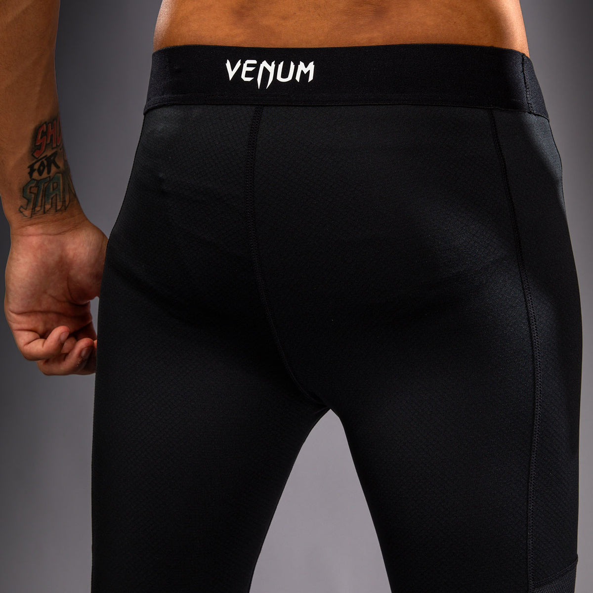 Venum MX Basics Pantaloni a compressione - Nero/Bianco