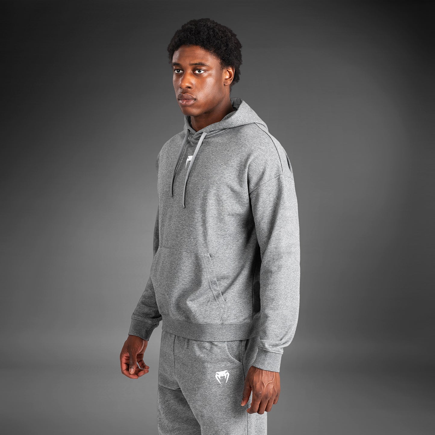 Venum Vortex XL Lite Felpa Con Cappuccio da Uomo - Grigio Chiaro Melange