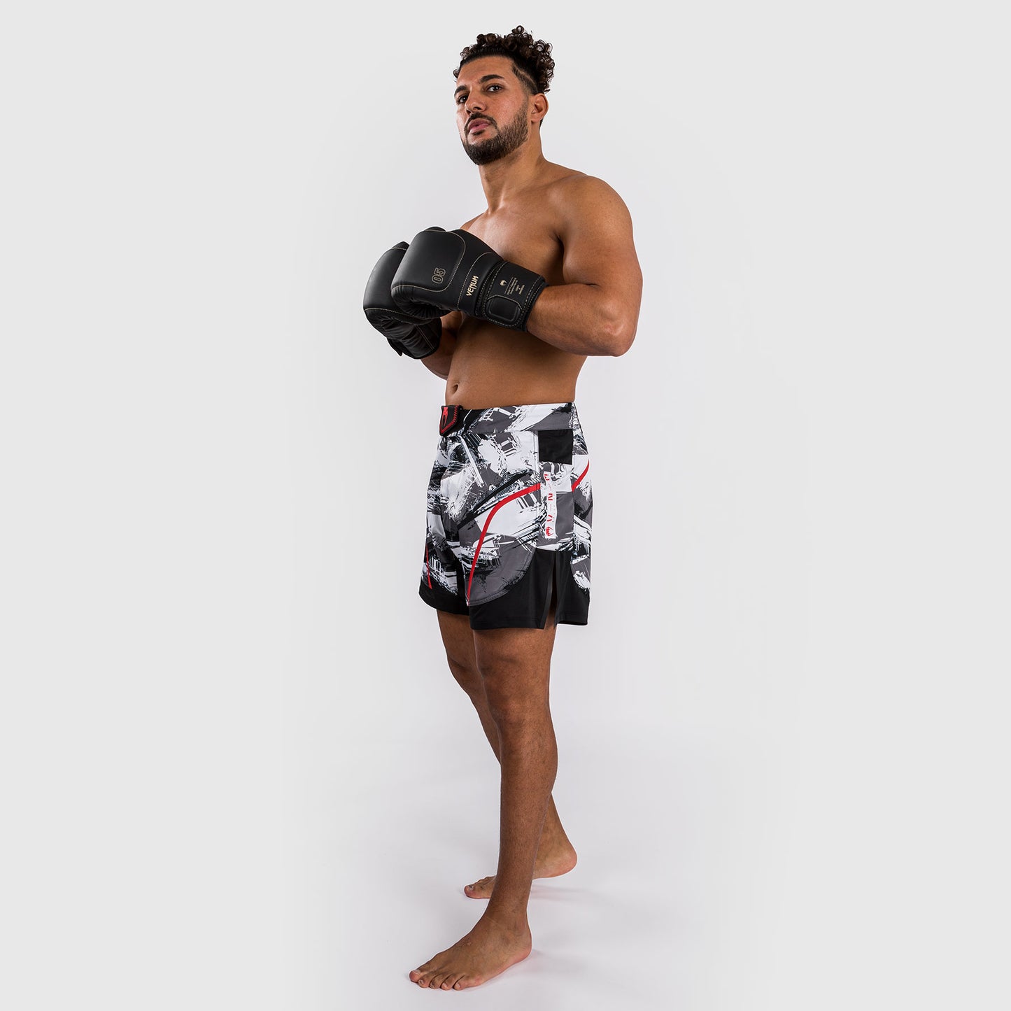 Venum Electron 3.0 Pantaloncini da combattimento - Grigio/Rosso