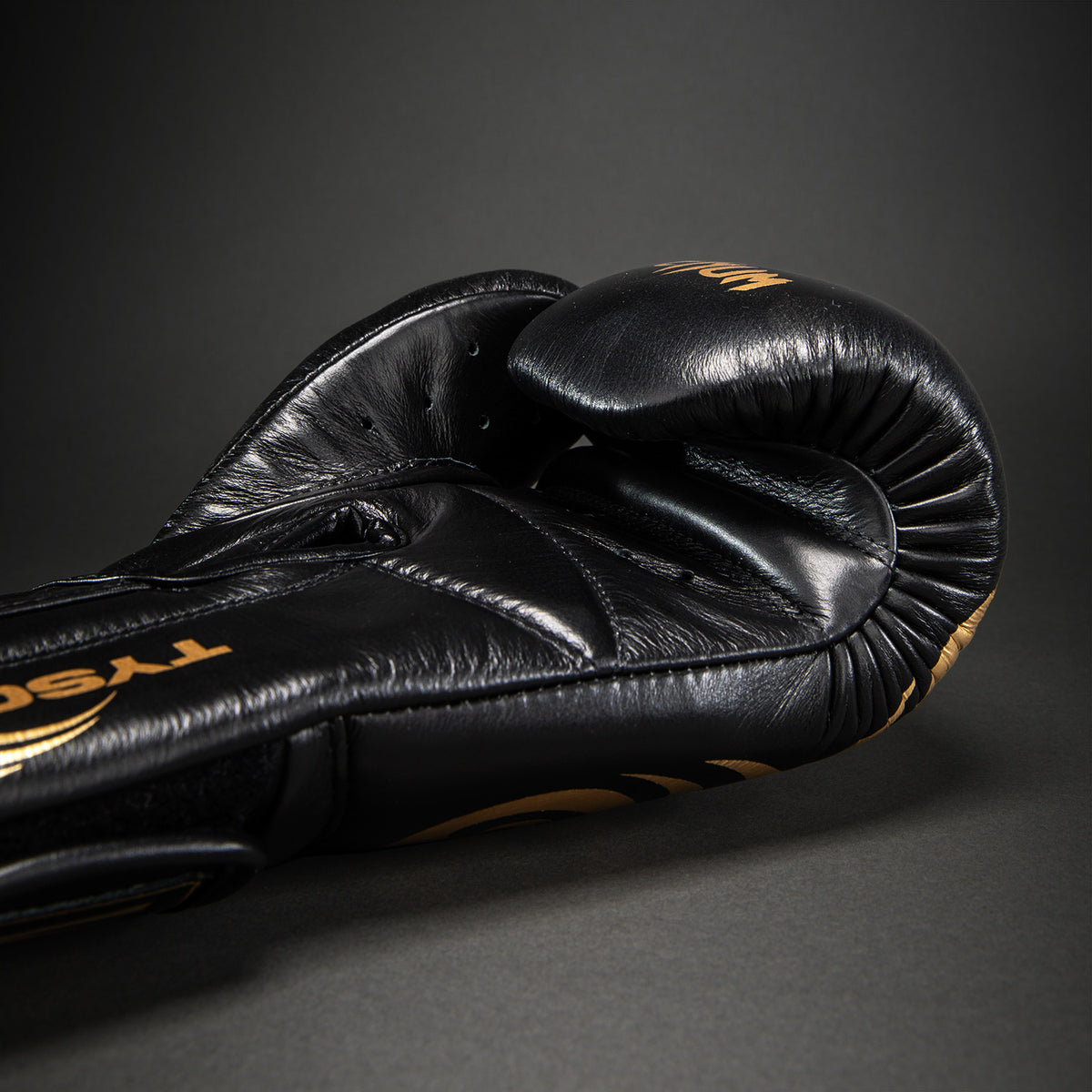 Venum Giant 2.0 Mike Tyson Pro Guantoni da boxe – Nero/Oro - Sacca con coulisse inclusa