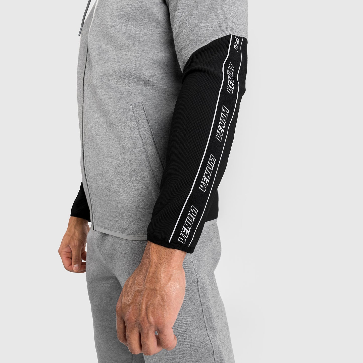 Venum Contender 4.0 Felpa con cappuccio da uomo - Grigio scuro/Nero