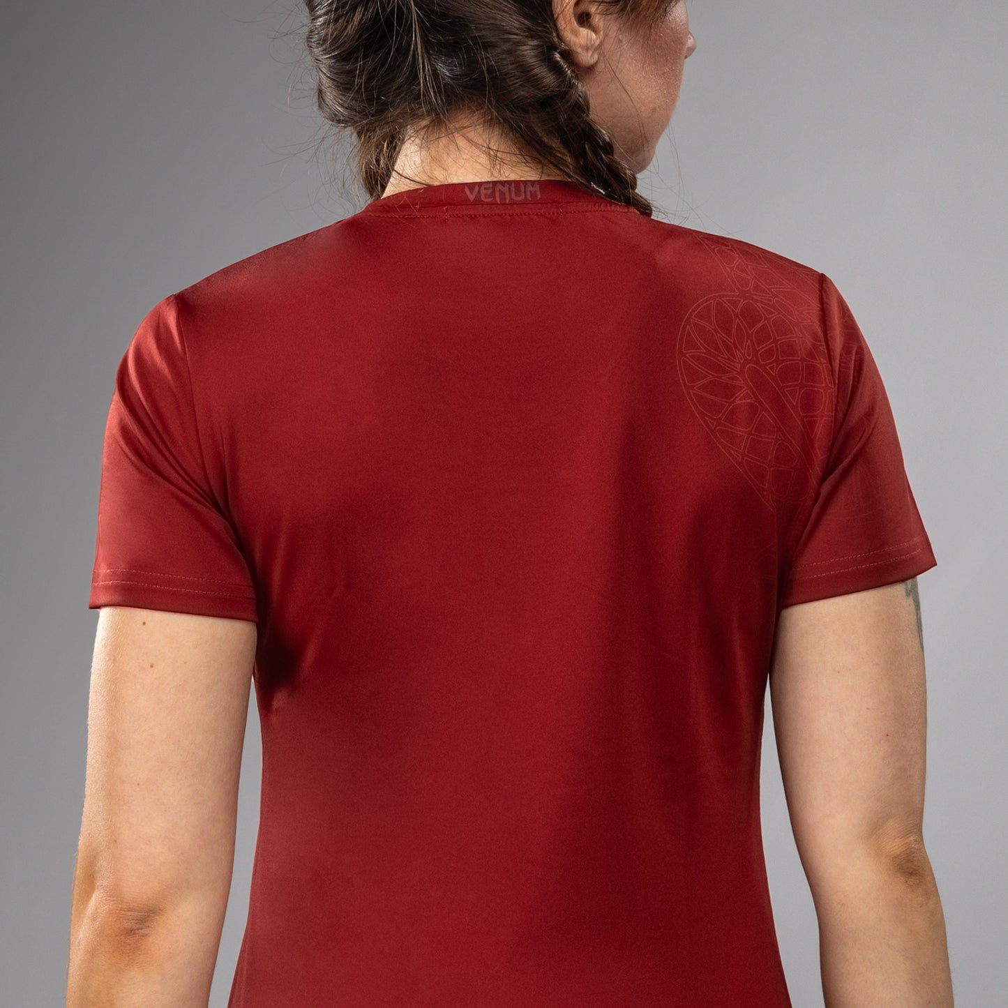 Venum Serpenti T-Shirt Dry-Tech Donna – Borgogna/Avorio