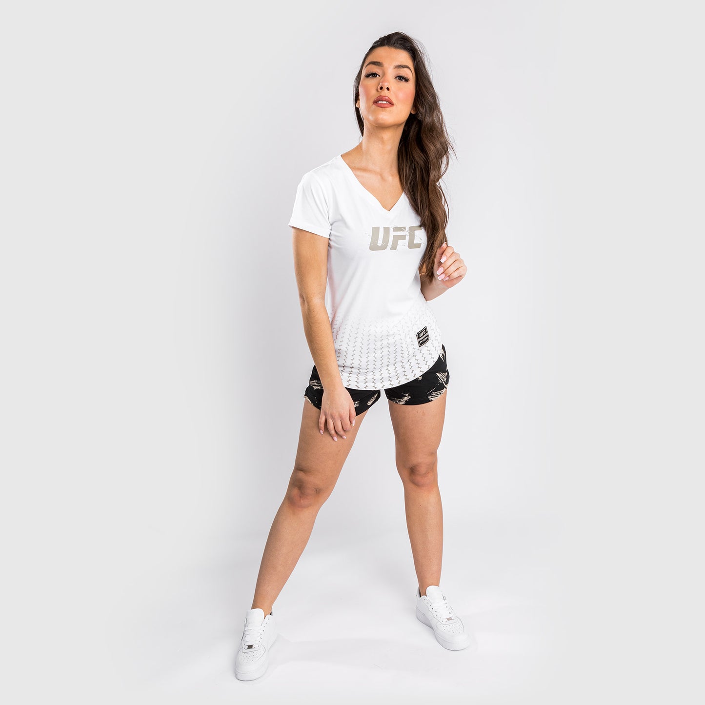T-shirt UFC Venum Authentic Fight Week 2.0 - Donna - bianco