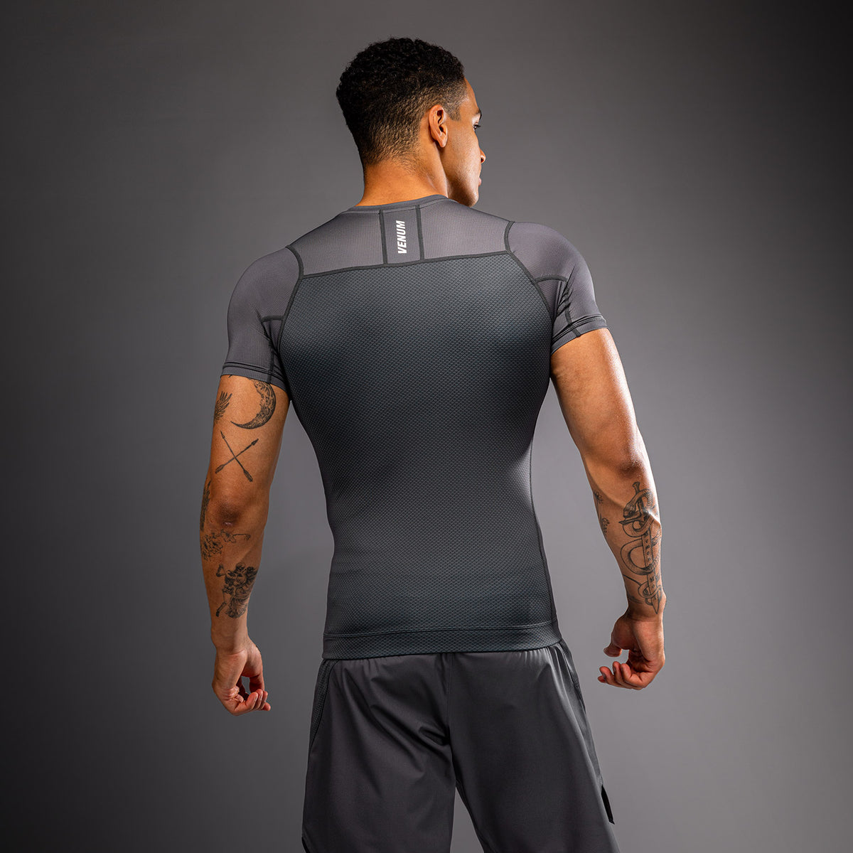 Venum G-Fit Scale Rashguard a maniche corte - Grigio