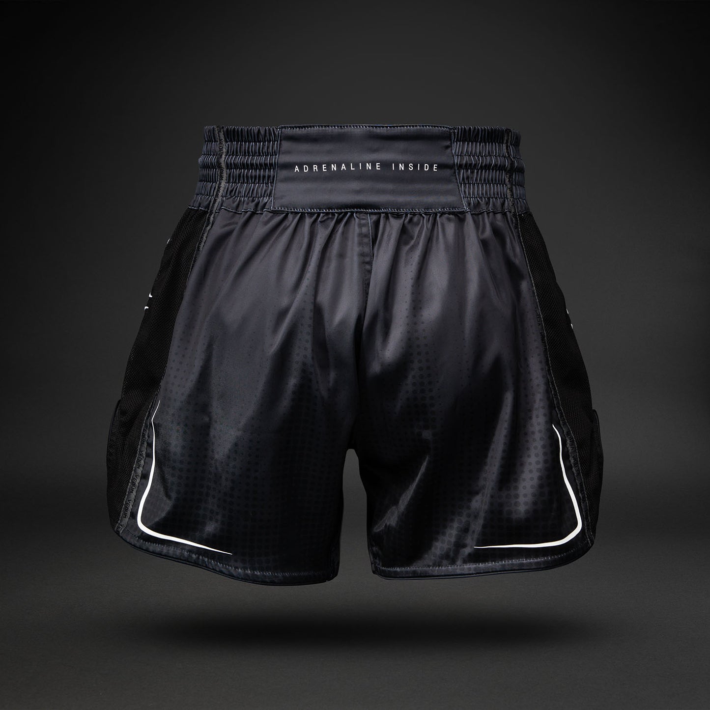 Venum Stealth Pantaloncini Muay Thaï – Nero/Bianco