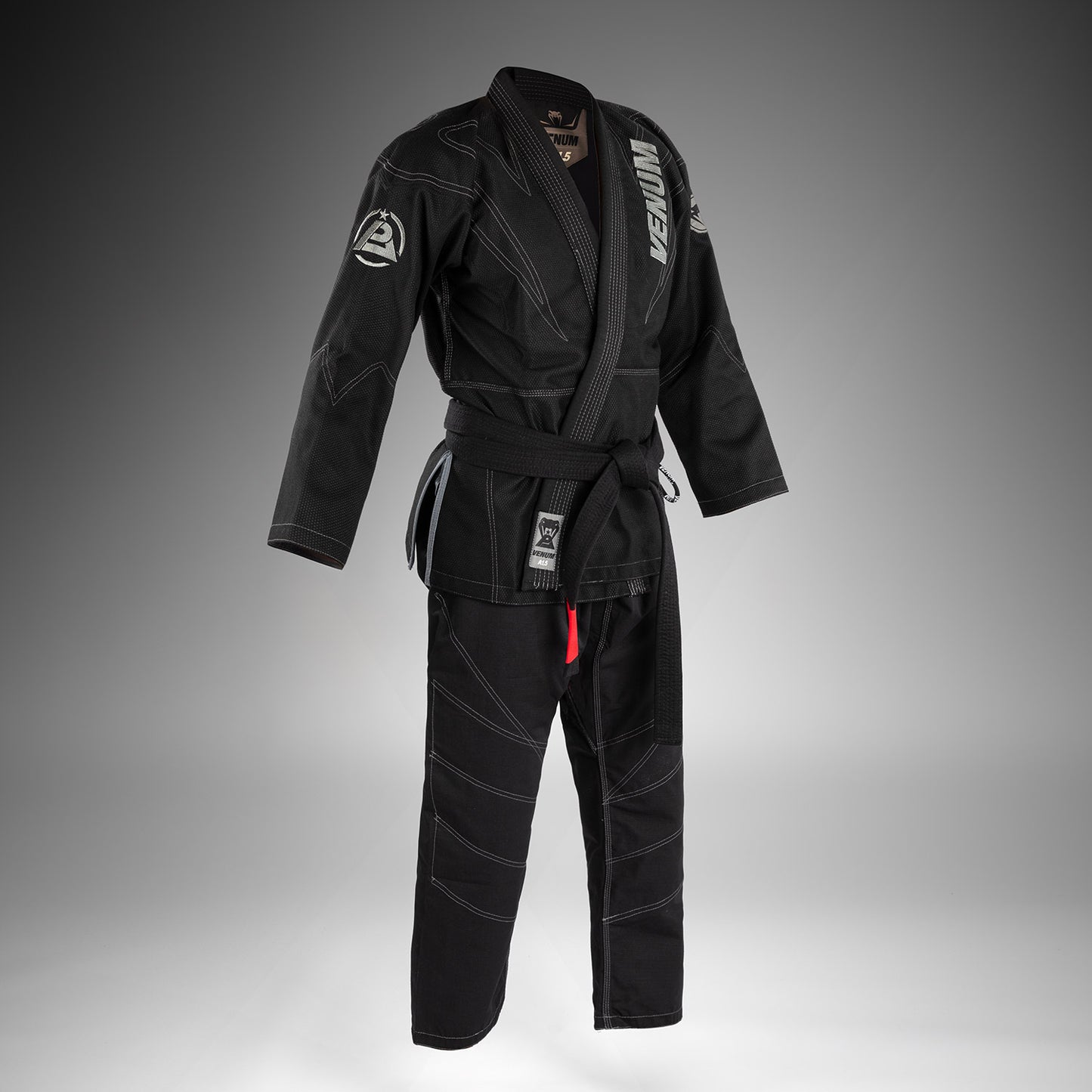 Venum x Polaris BJJ Gi - Nero/Grigio Tempesta