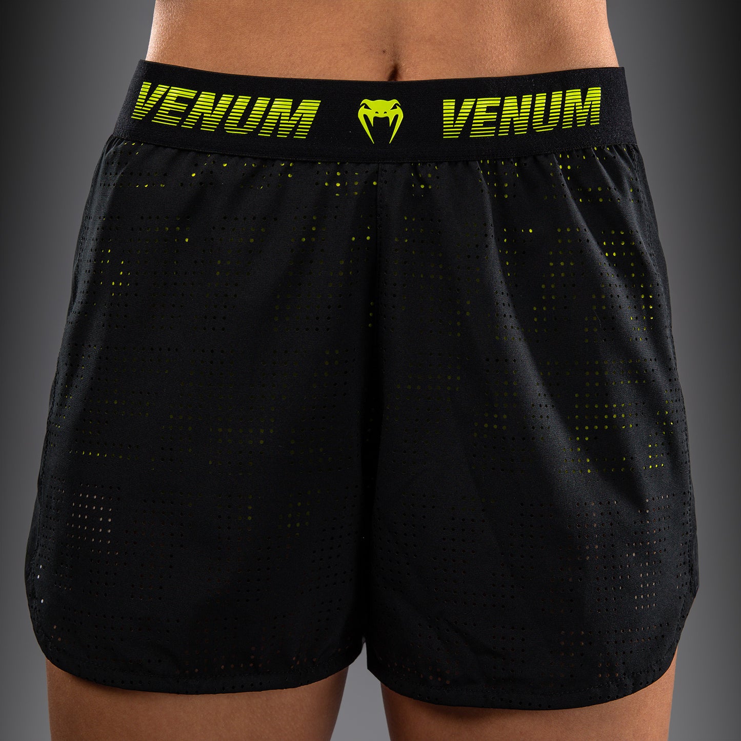 Venum Lazer Pantaloncini da Allenamento Donna - Nero/Giallo